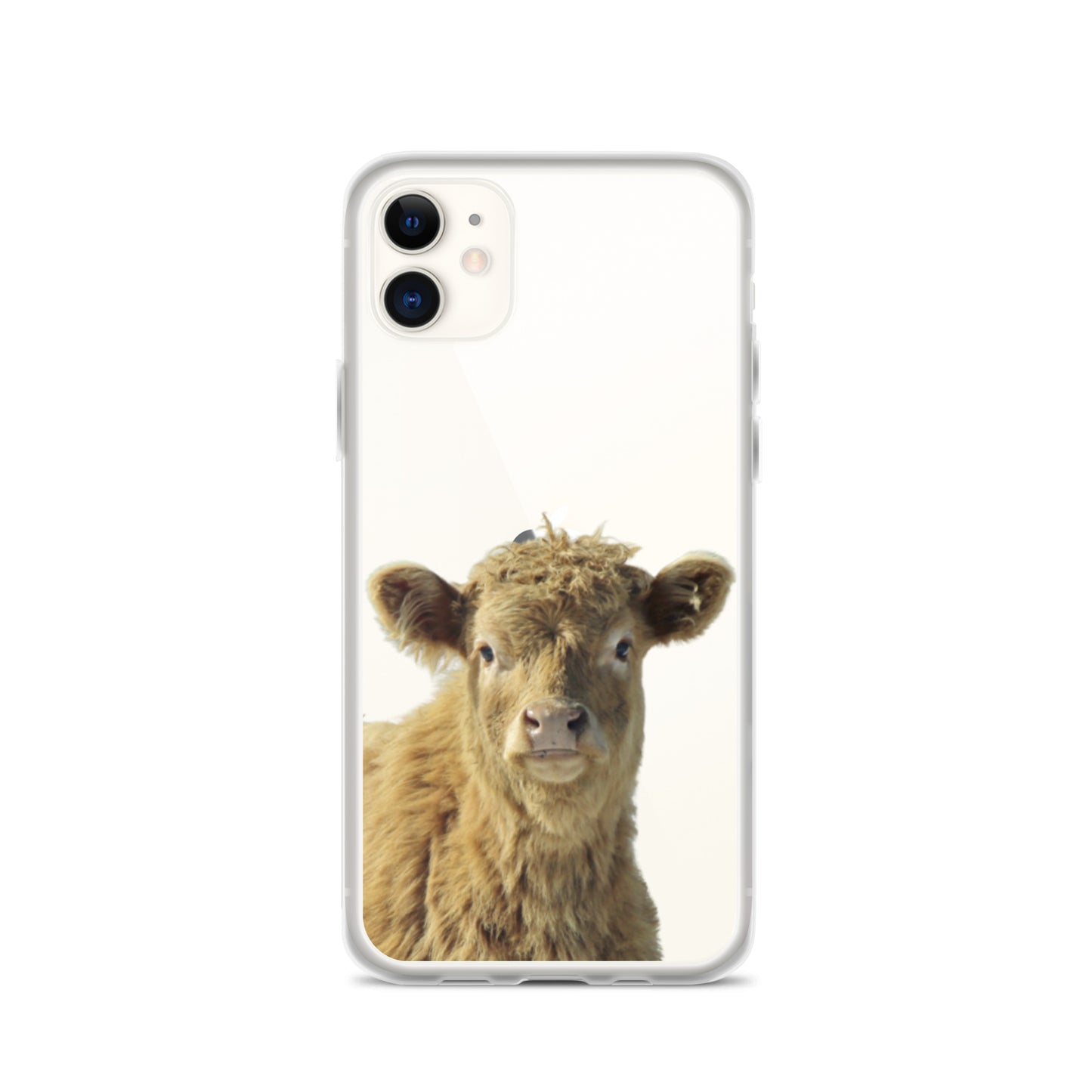 Scottish Highland Cow Clear Case for iPhone®