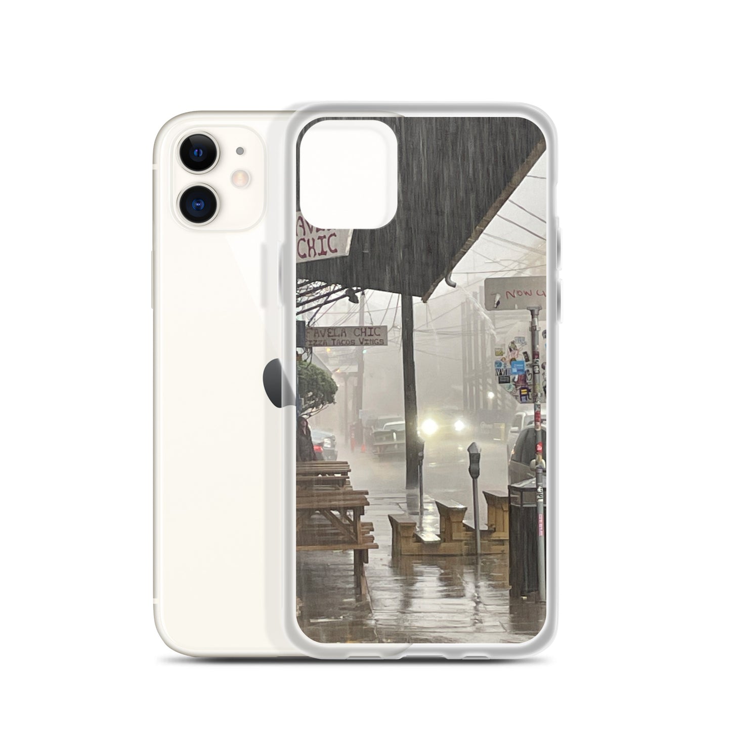 NOLA Rain Clear Case for iPhone®