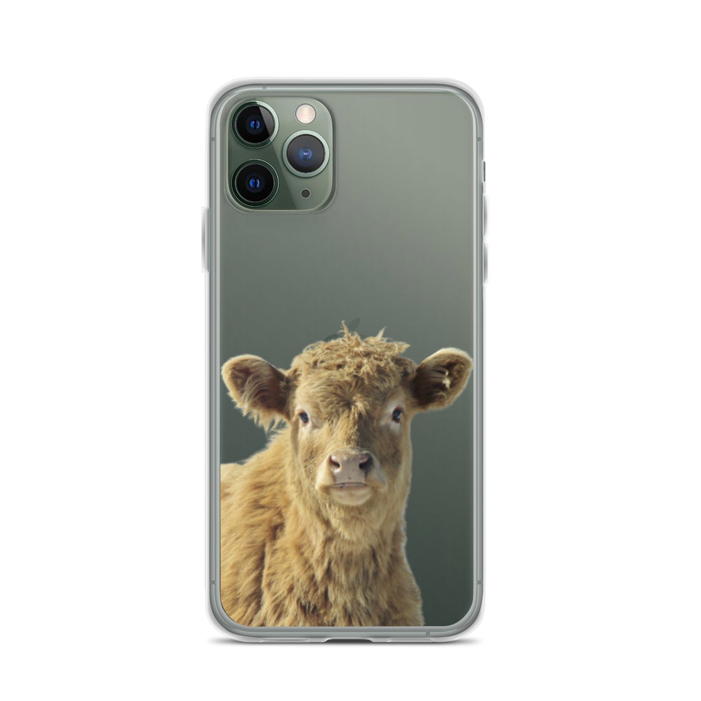 Scottish Highland Cow Clear Case for iPhone®