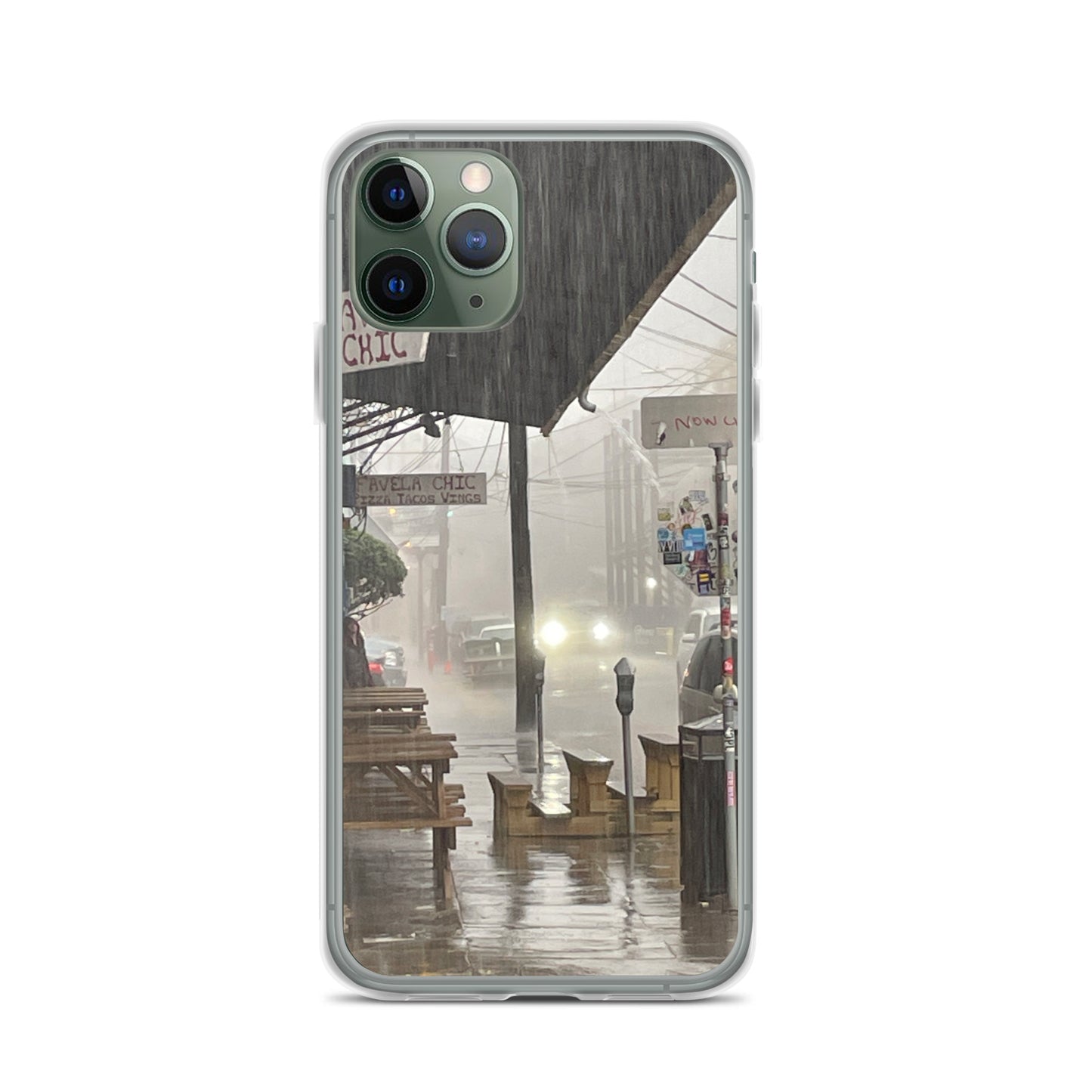 NOLA Rain Clear Case for iPhone®