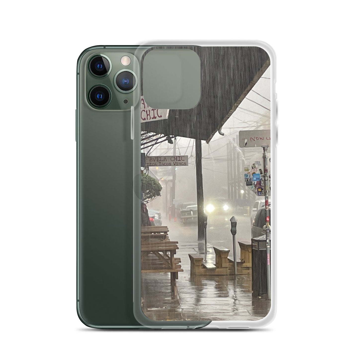 NOLA Rain Clear Case for iPhone®