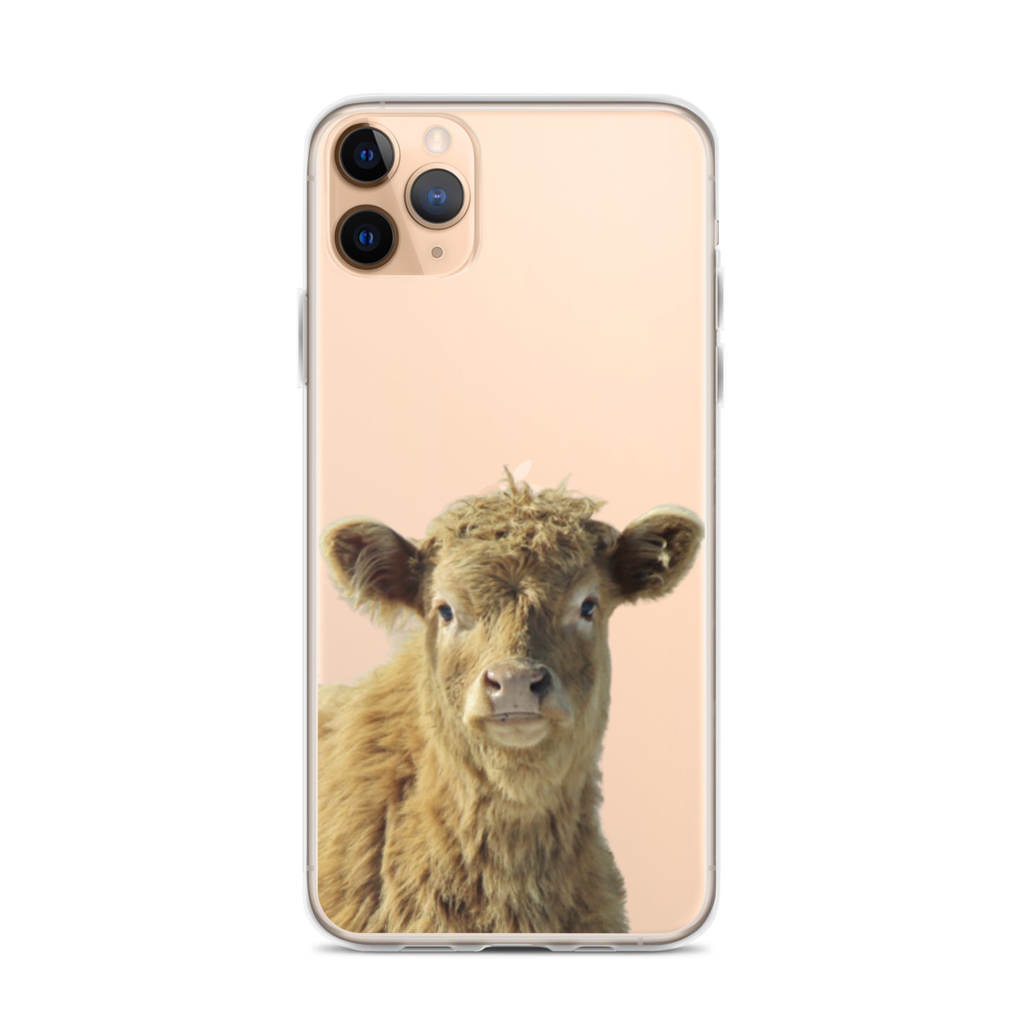 Scottish Highland Cow Clear Case for iPhone®