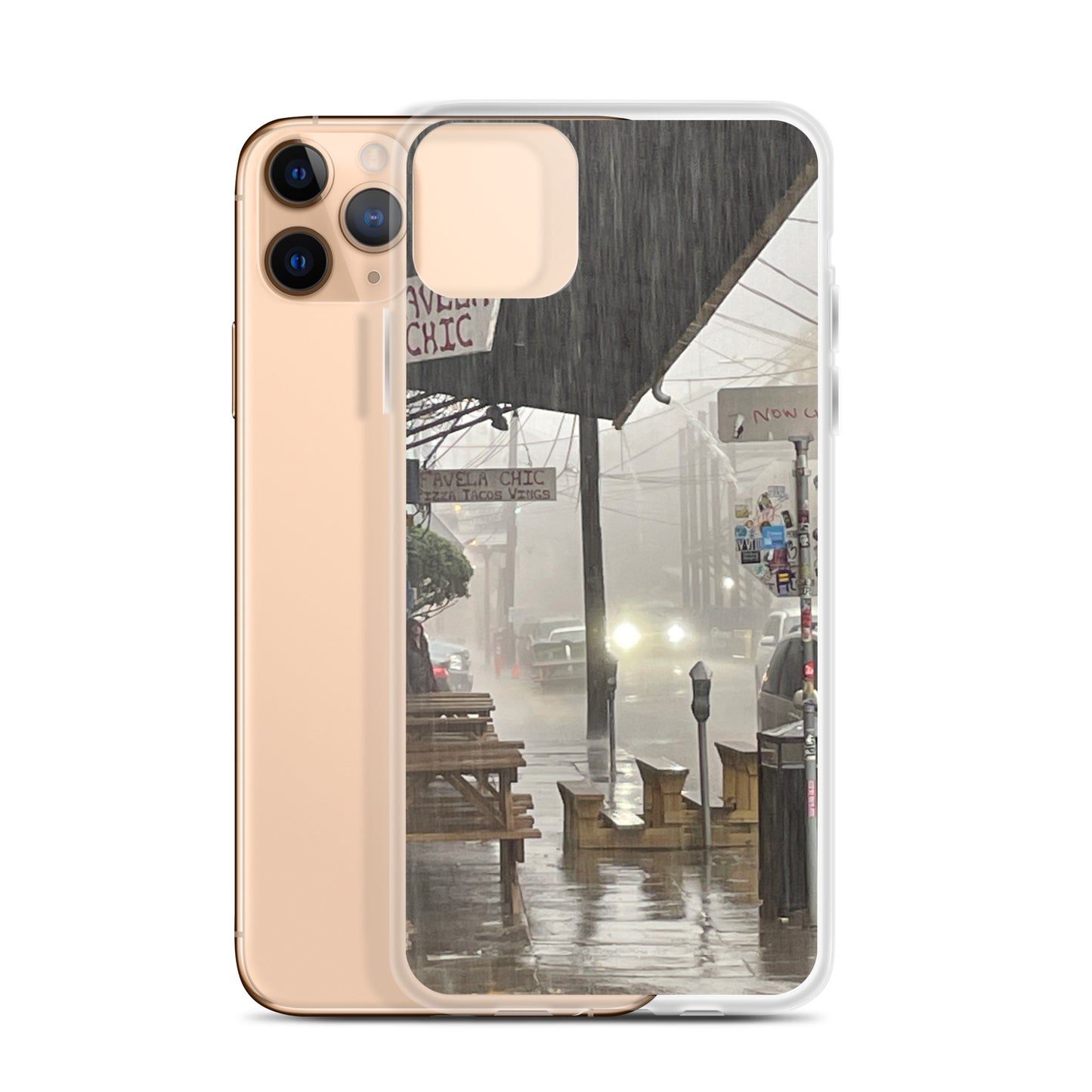 NOLA Rain Clear Case for iPhone®