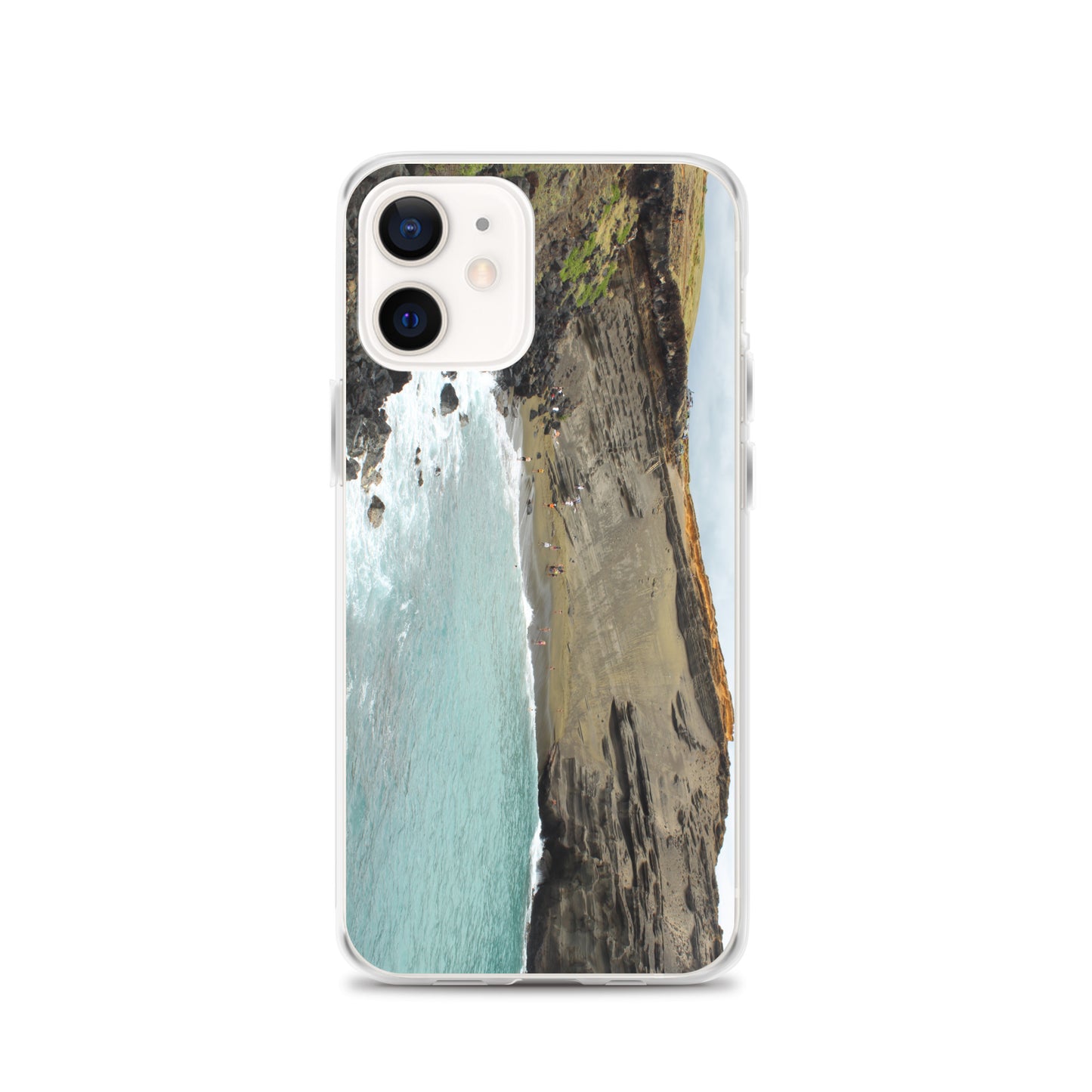 Green Sand Beach Clear Case for iPhone®