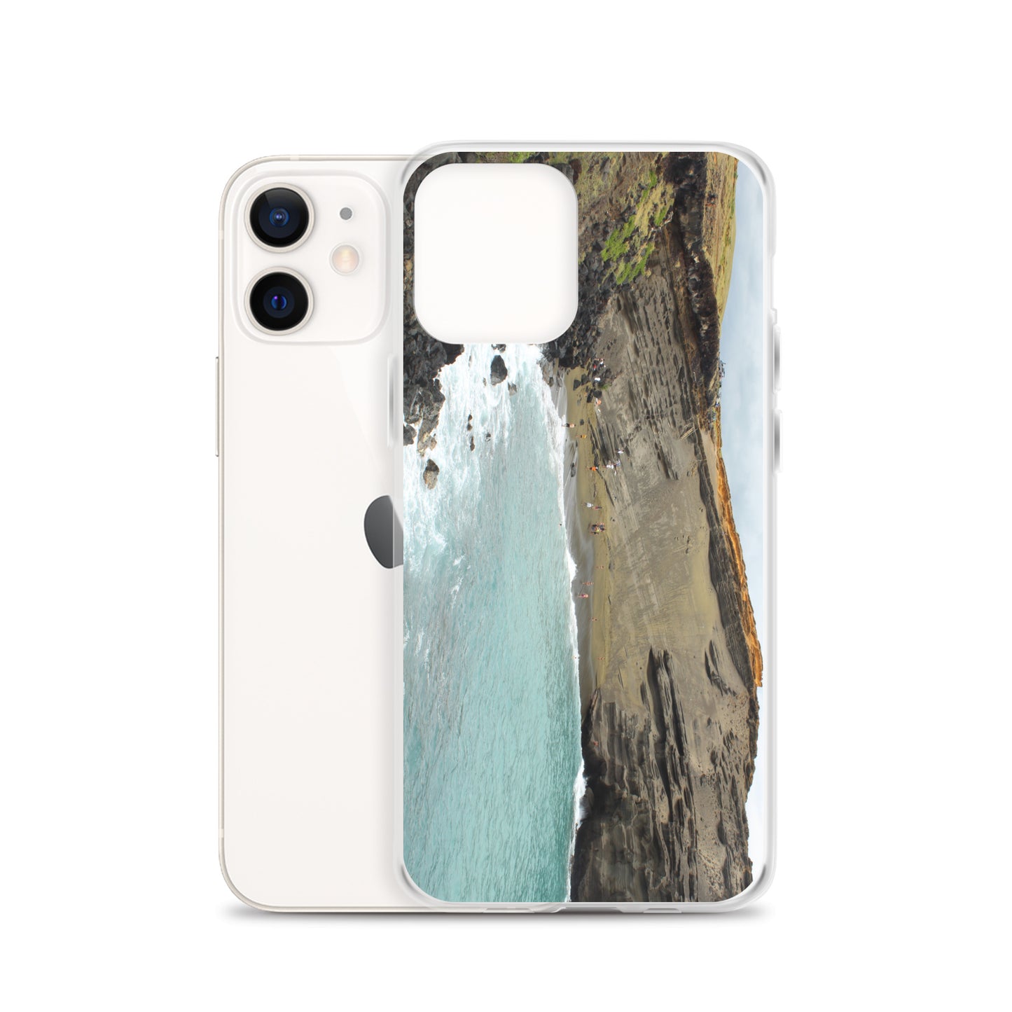 Green Sand Beach Clear Case for iPhone®