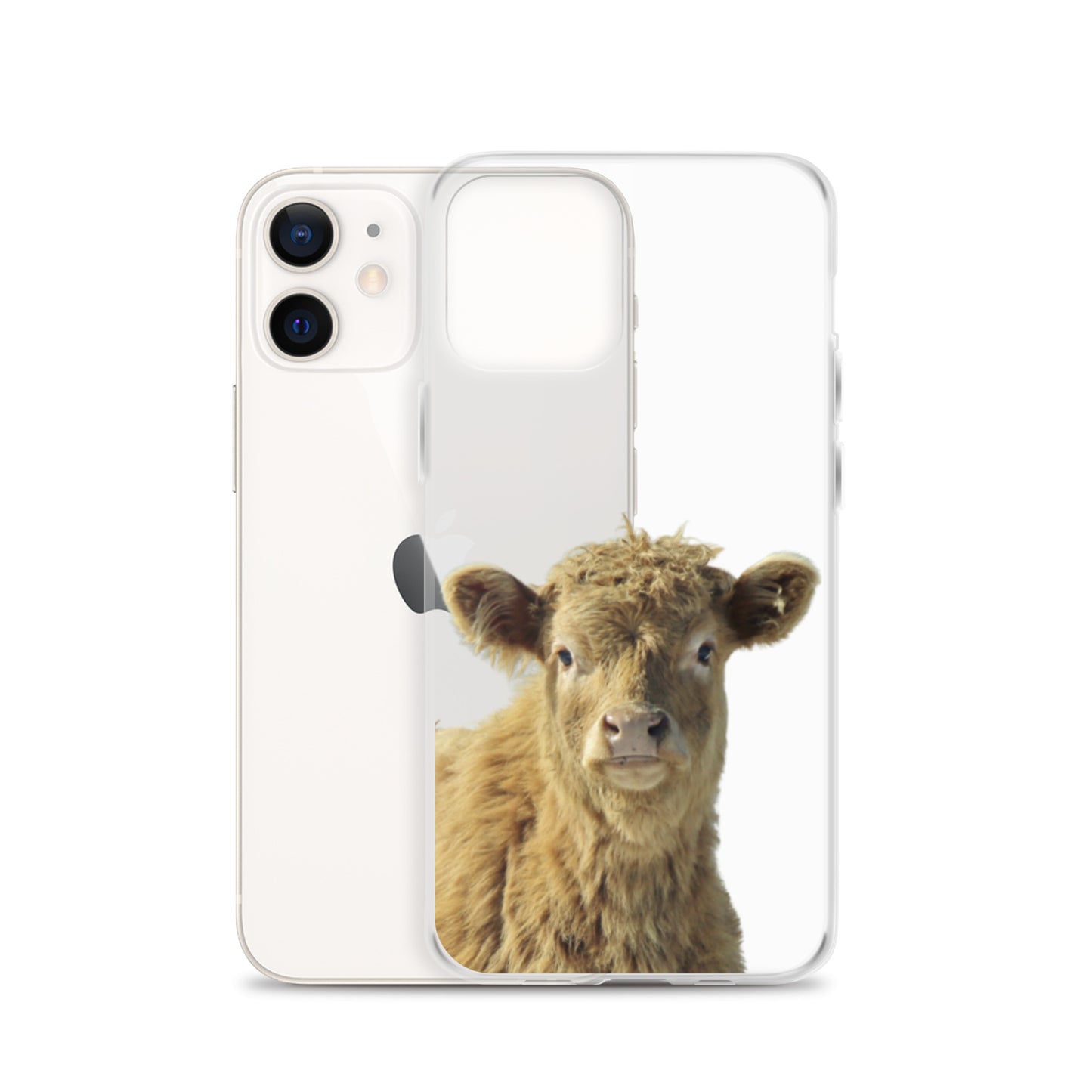 Scottish Highland Cow Clear Case for iPhone®