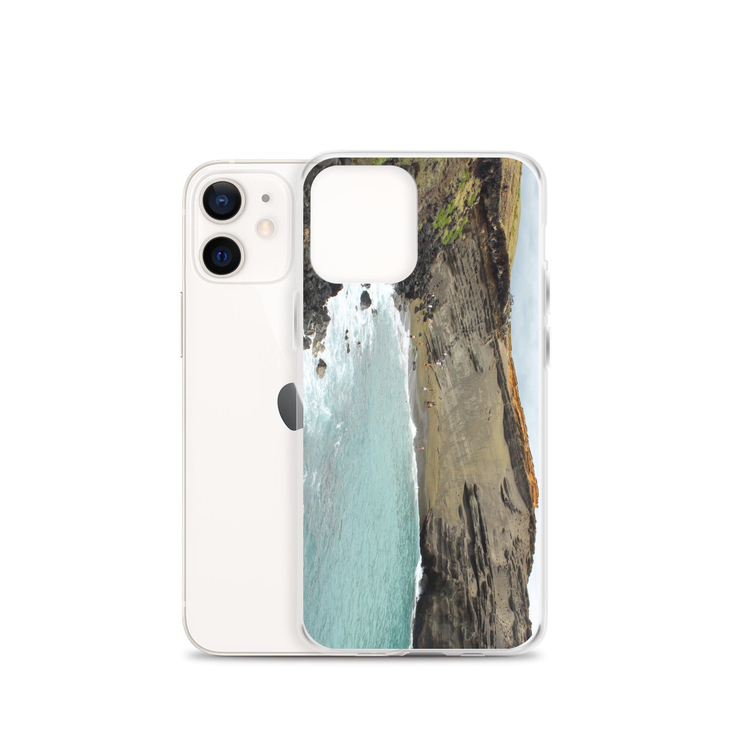 Green Sand Beach Clear Case for iPhone®