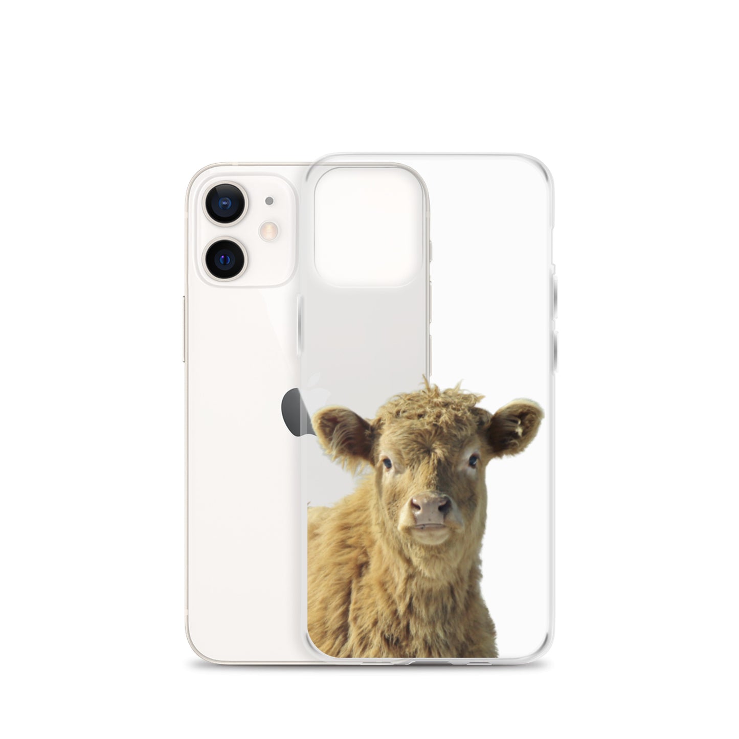 Scottish Highland Cow Clear Case for iPhone®