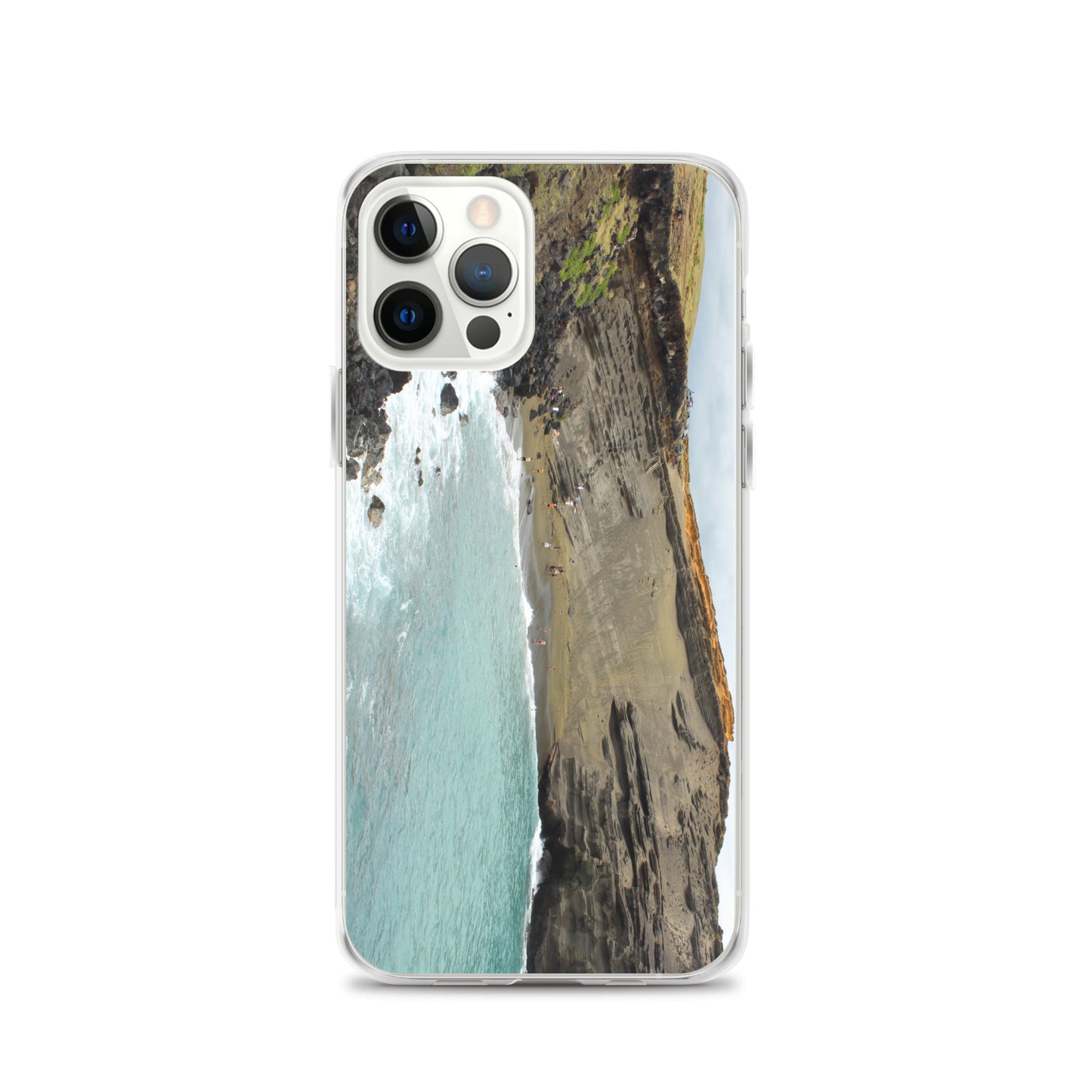 Green Sand Beach Clear Case for iPhone®