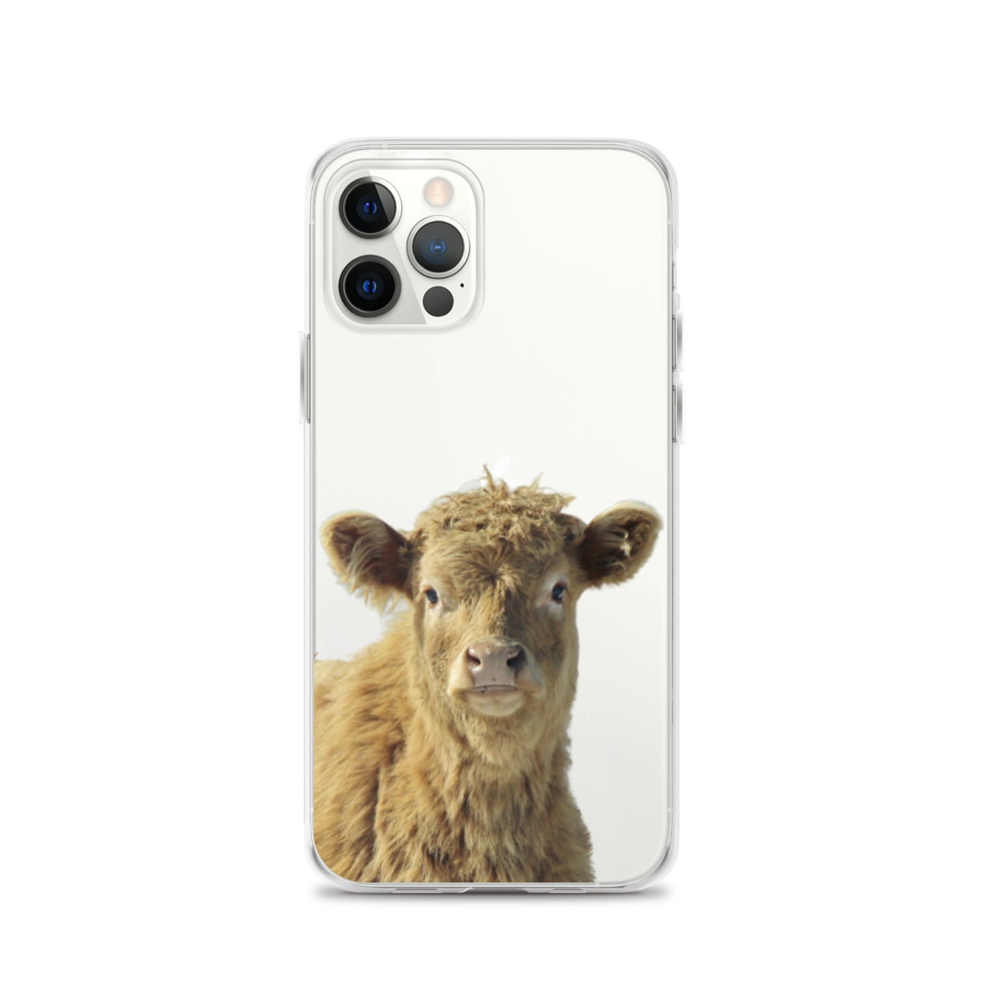 Scottish Highland Cow Clear Case for iPhone®