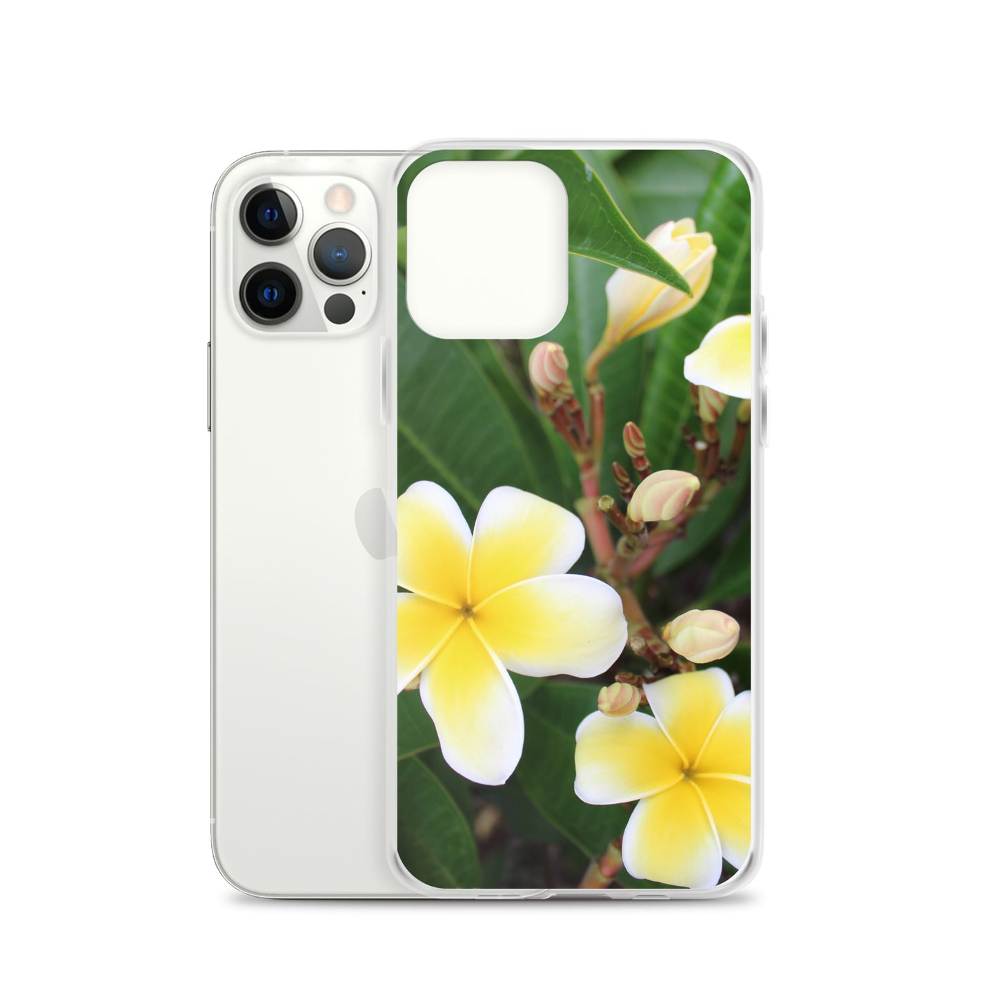 Plumeria Clear Case for iPhone®