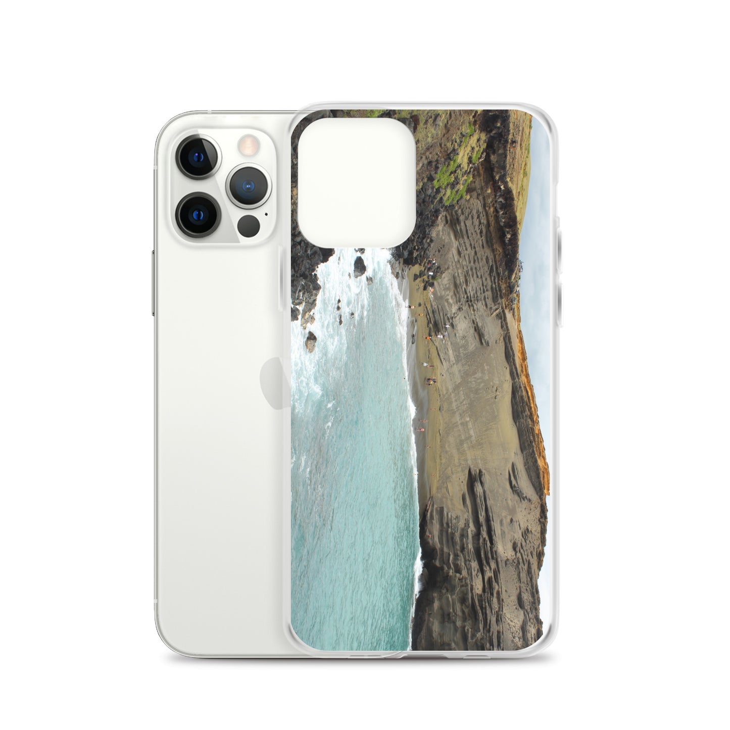 Green Sand Beach Clear Case for iPhone®