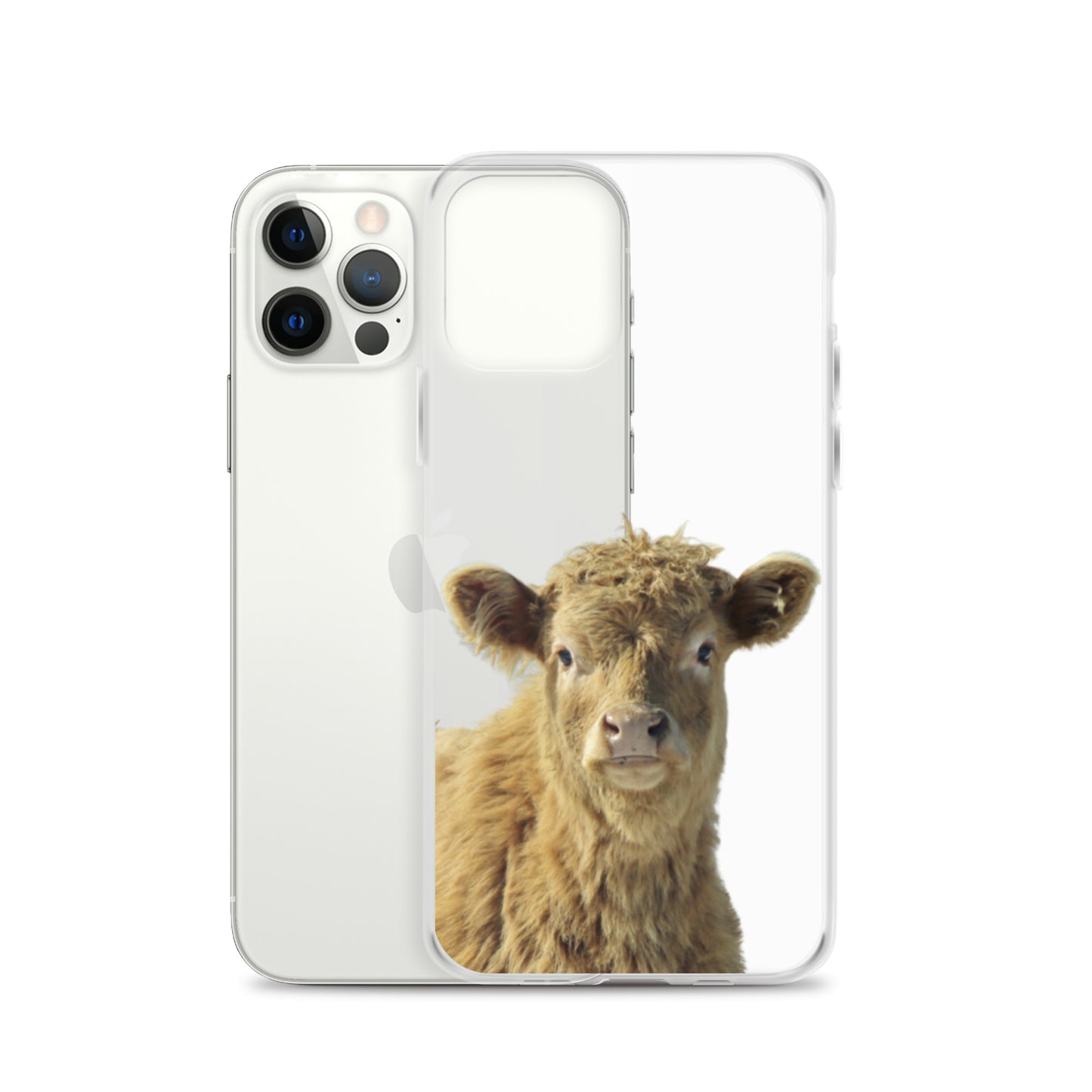 Scottish Highland Cow Clear Case for iPhone®