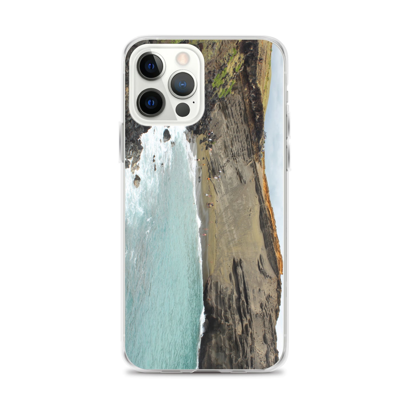 Green Sand Beach Clear Case for iPhone®