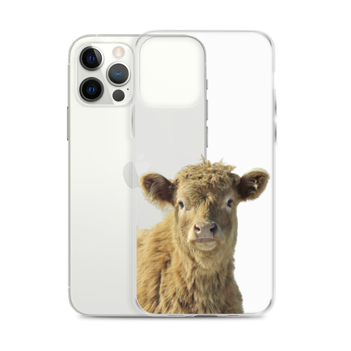 Scottish Highland Cow Clear Case for iPhone®