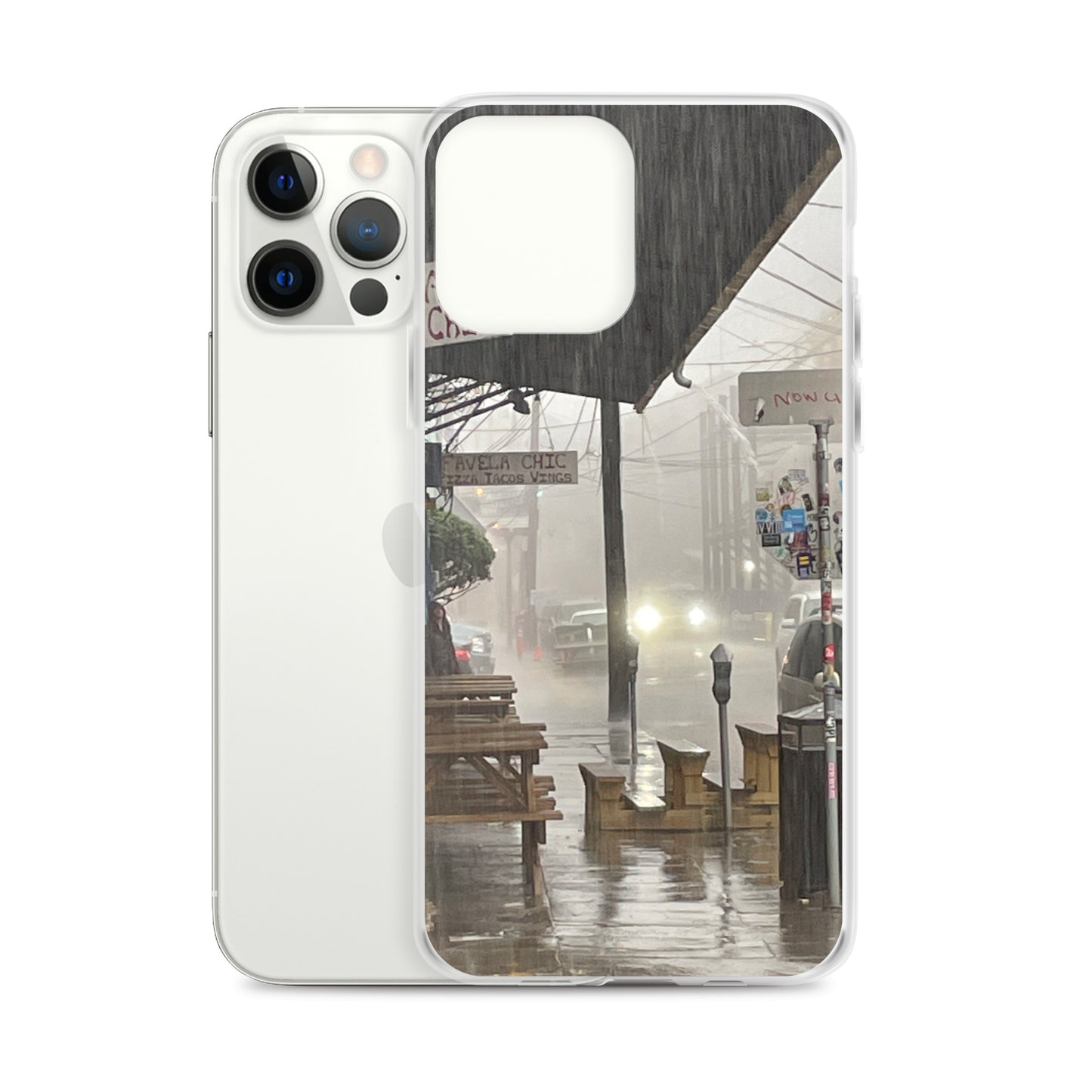 NOLA Rain Clear Case for iPhone®