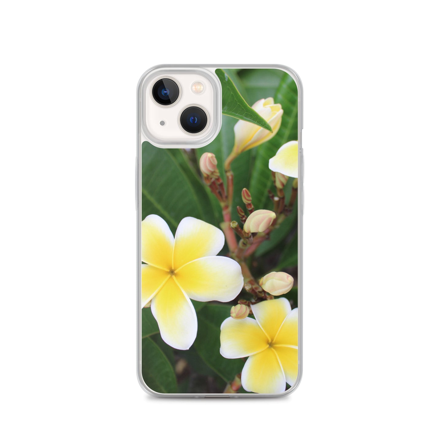 Plumeria Clear Case for iPhone®