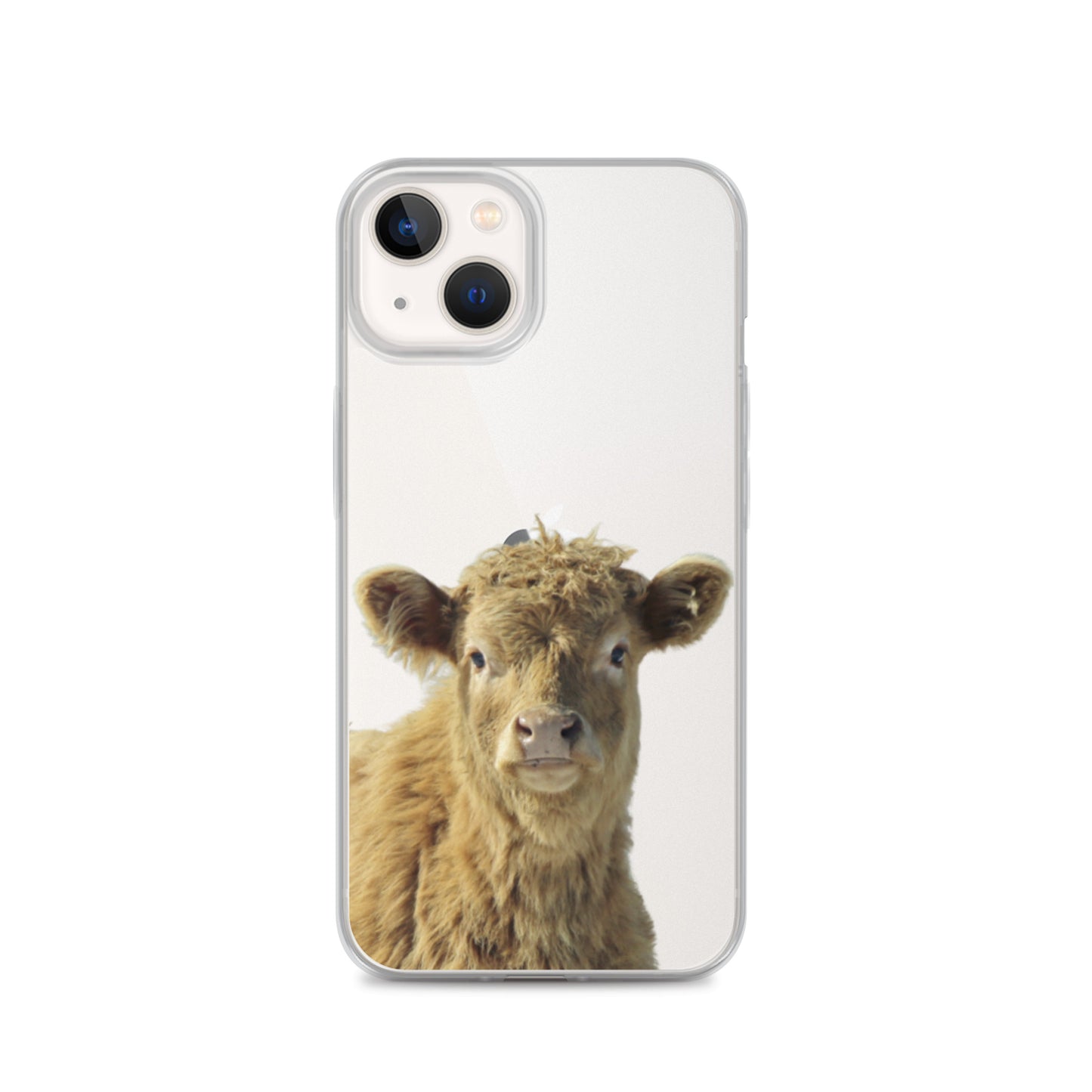 Scottish Highland Cow Clear Case for iPhone®