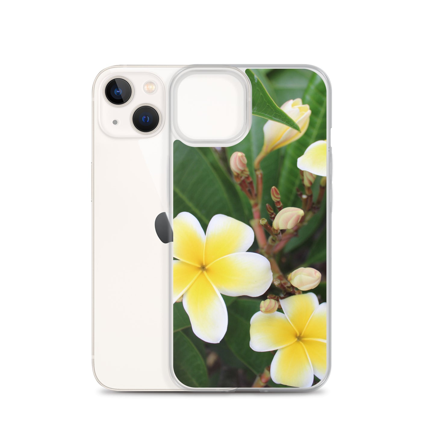 Plumeria Clear Case for iPhone®