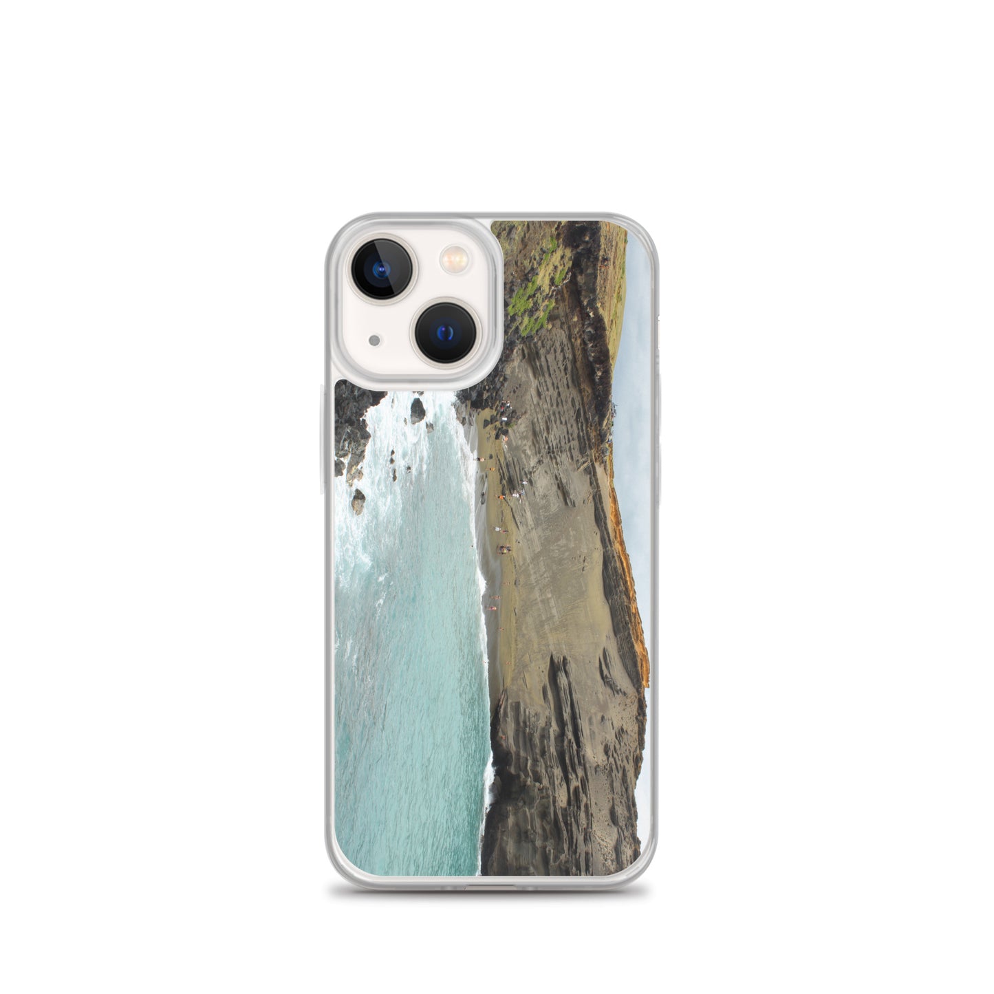 Green Sand Beach Clear Case for iPhone®