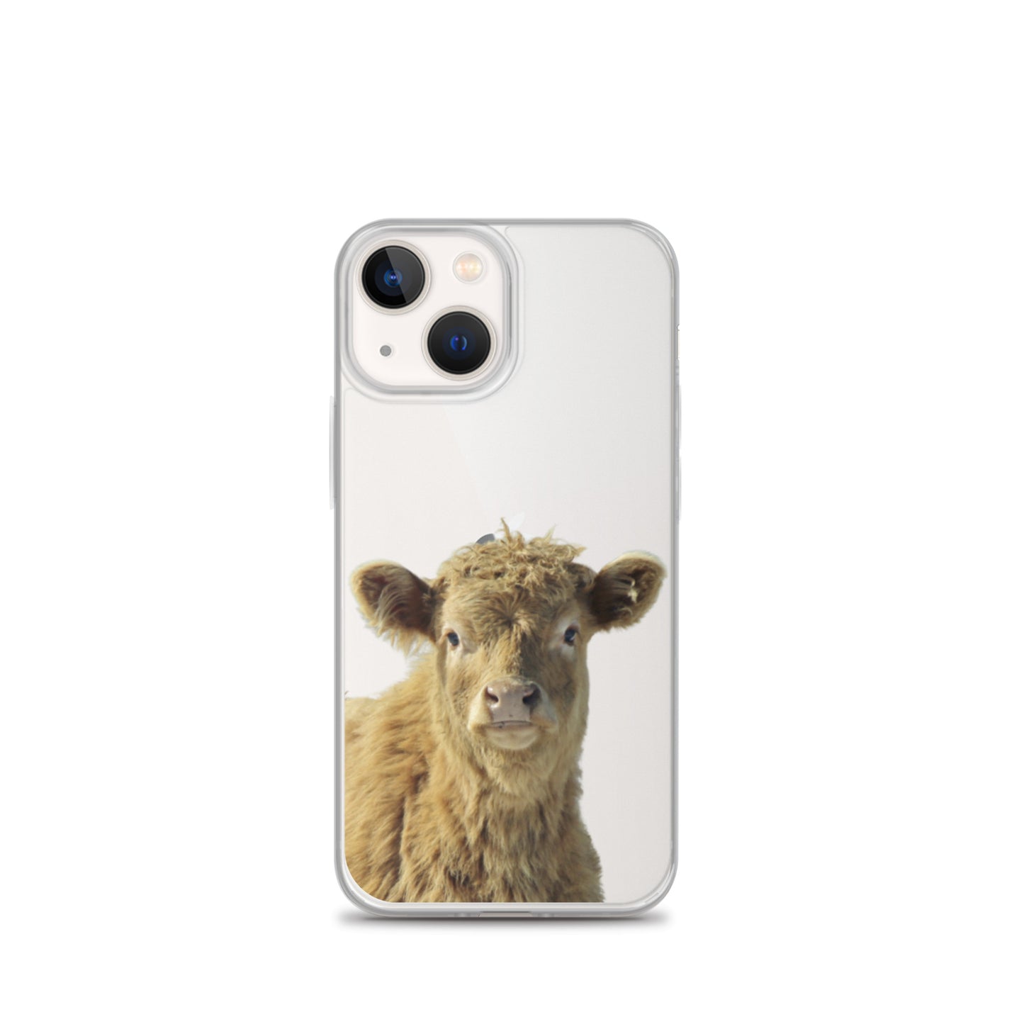 Scottish Highland Cow Clear Case for iPhone®