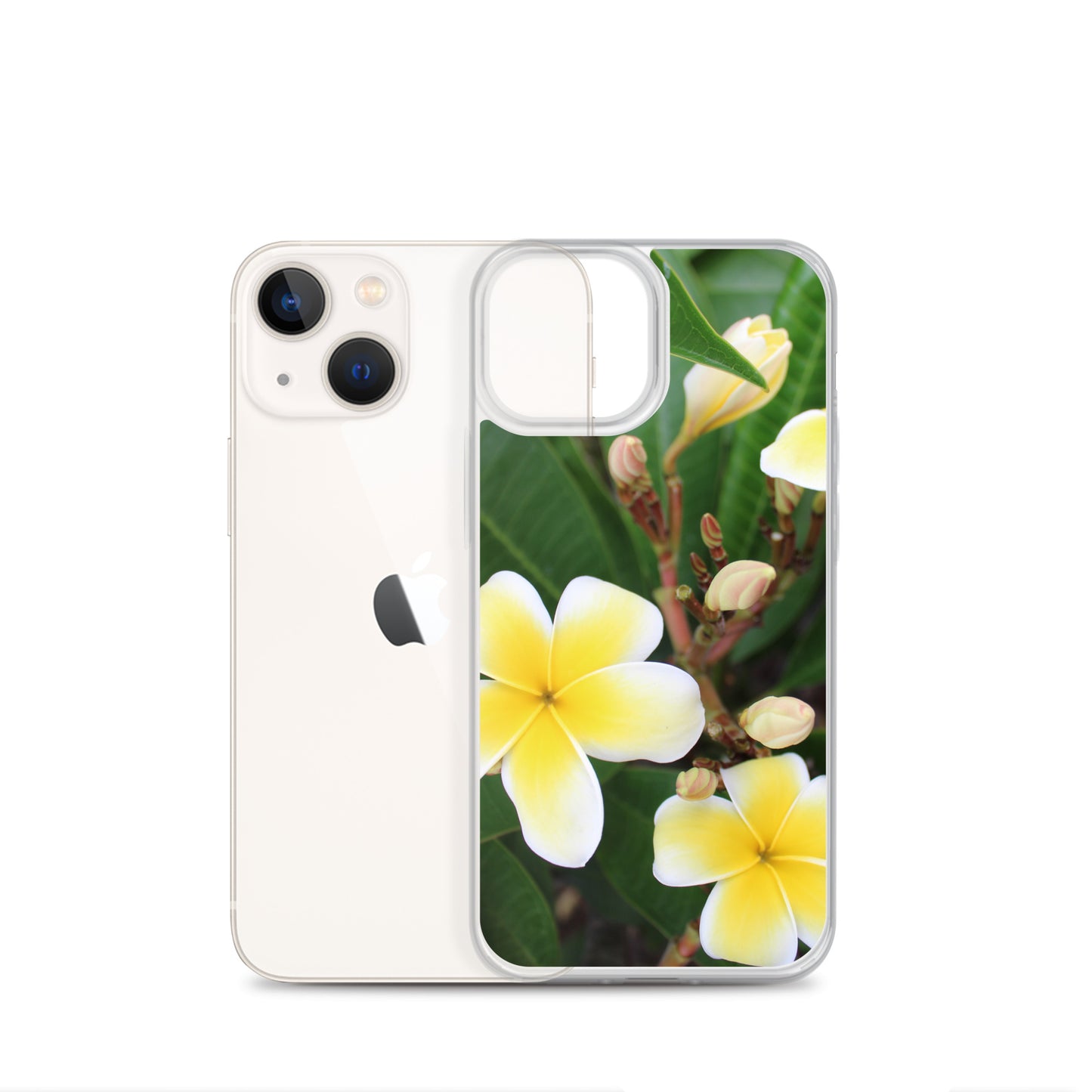 Plumeria Clear Case for iPhone®