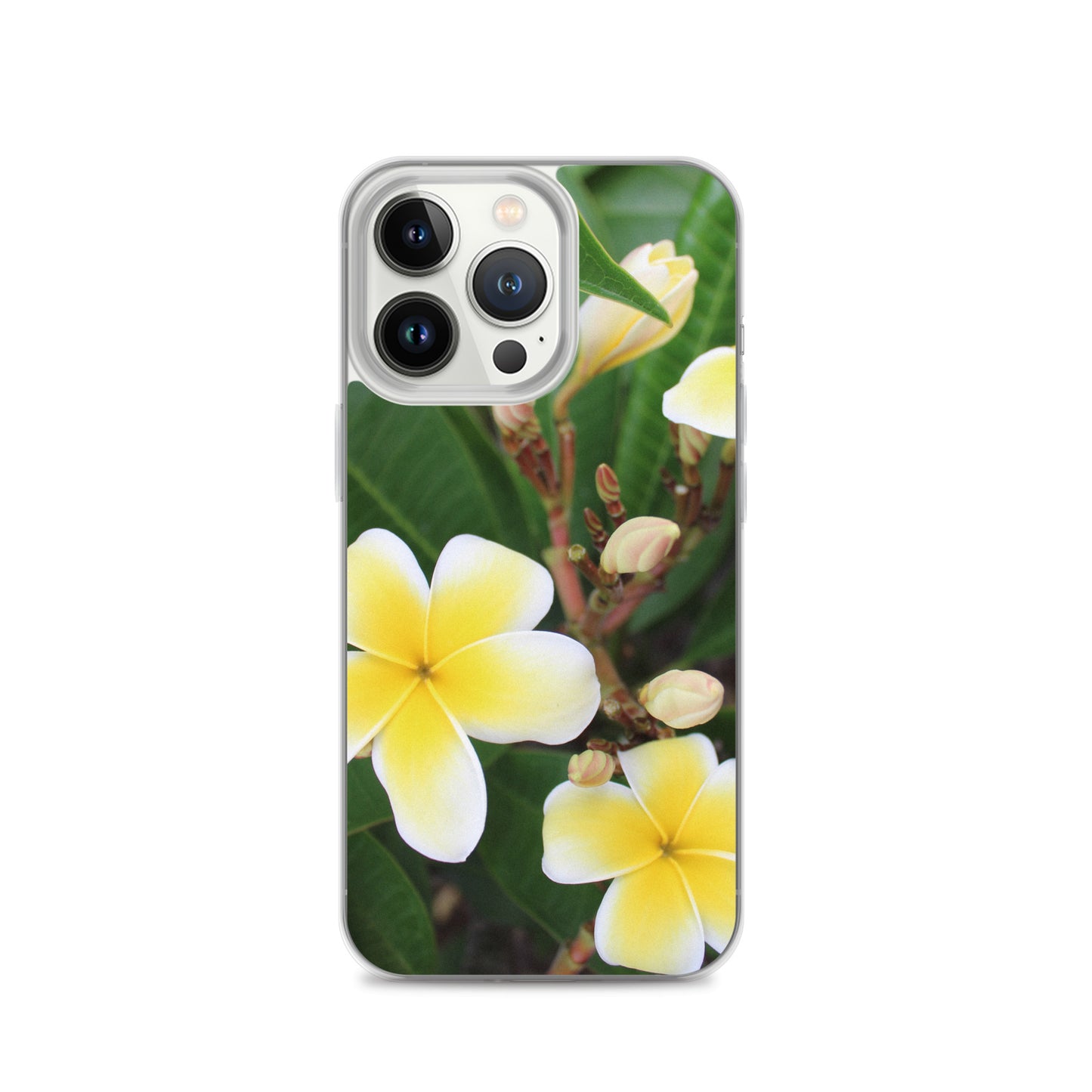 Plumeria Clear Case for iPhone®