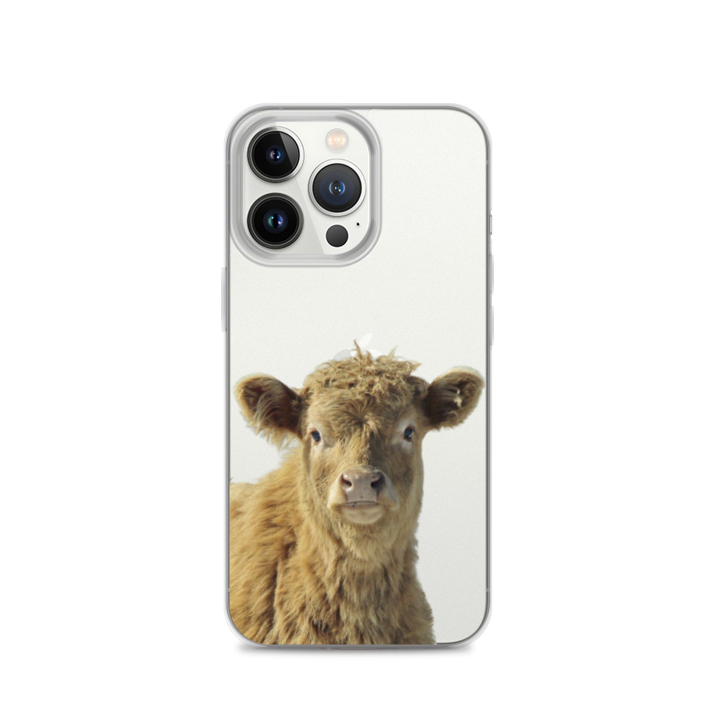 Scottish Highland Cow Clear Case for iPhone®