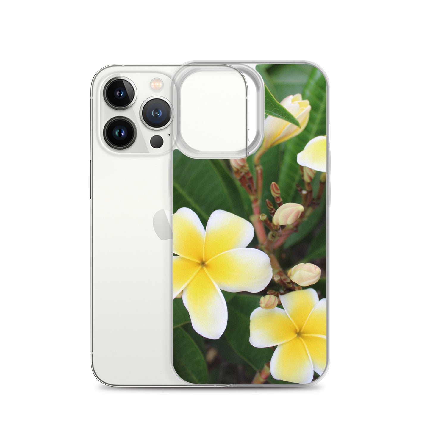 Plumeria Clear Case for iPhone®