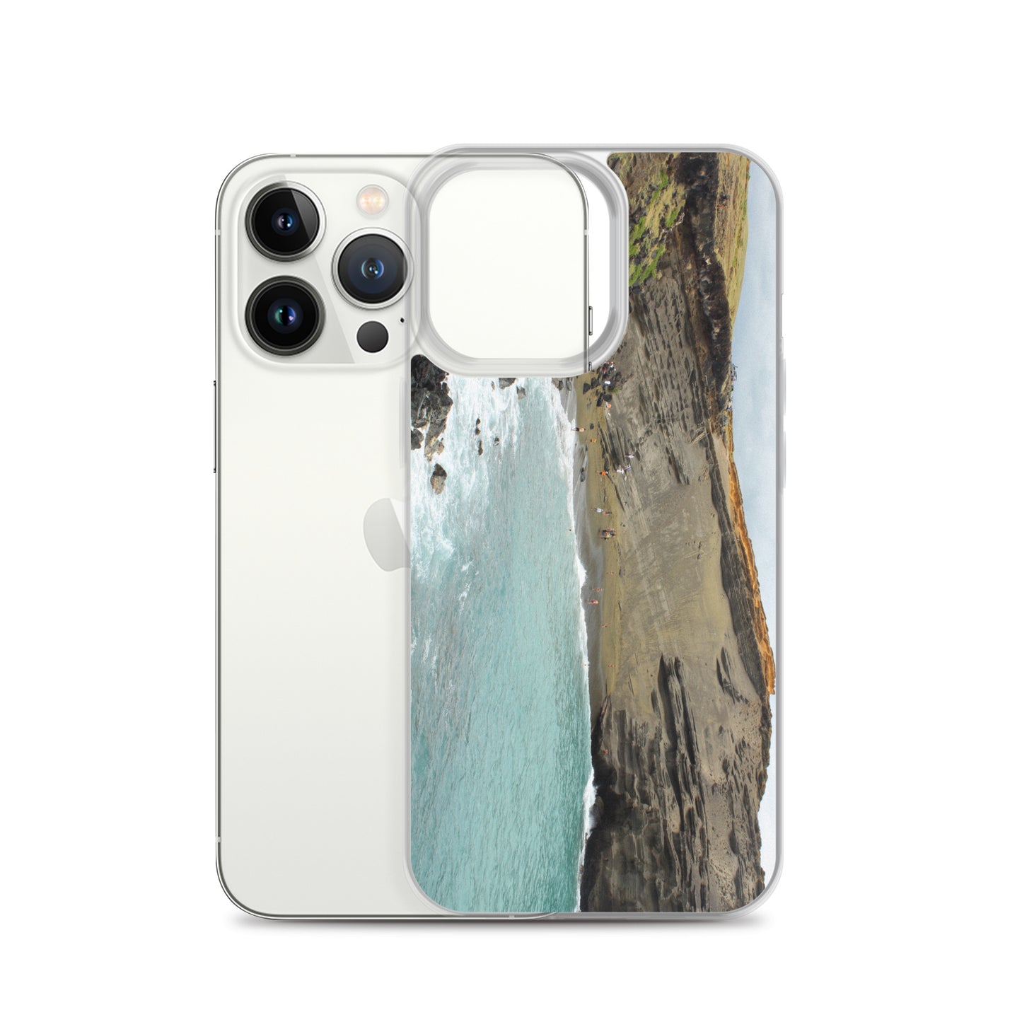 Green Sand Beach Clear Case for iPhone®