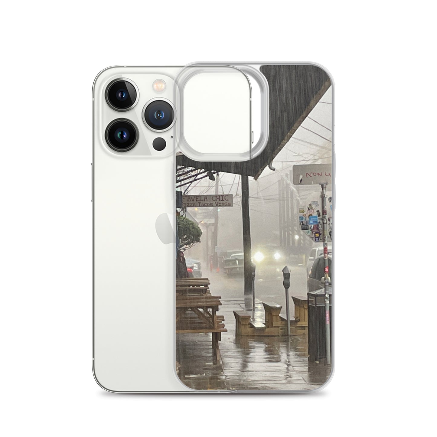 NOLA Rain Clear Case for iPhone®