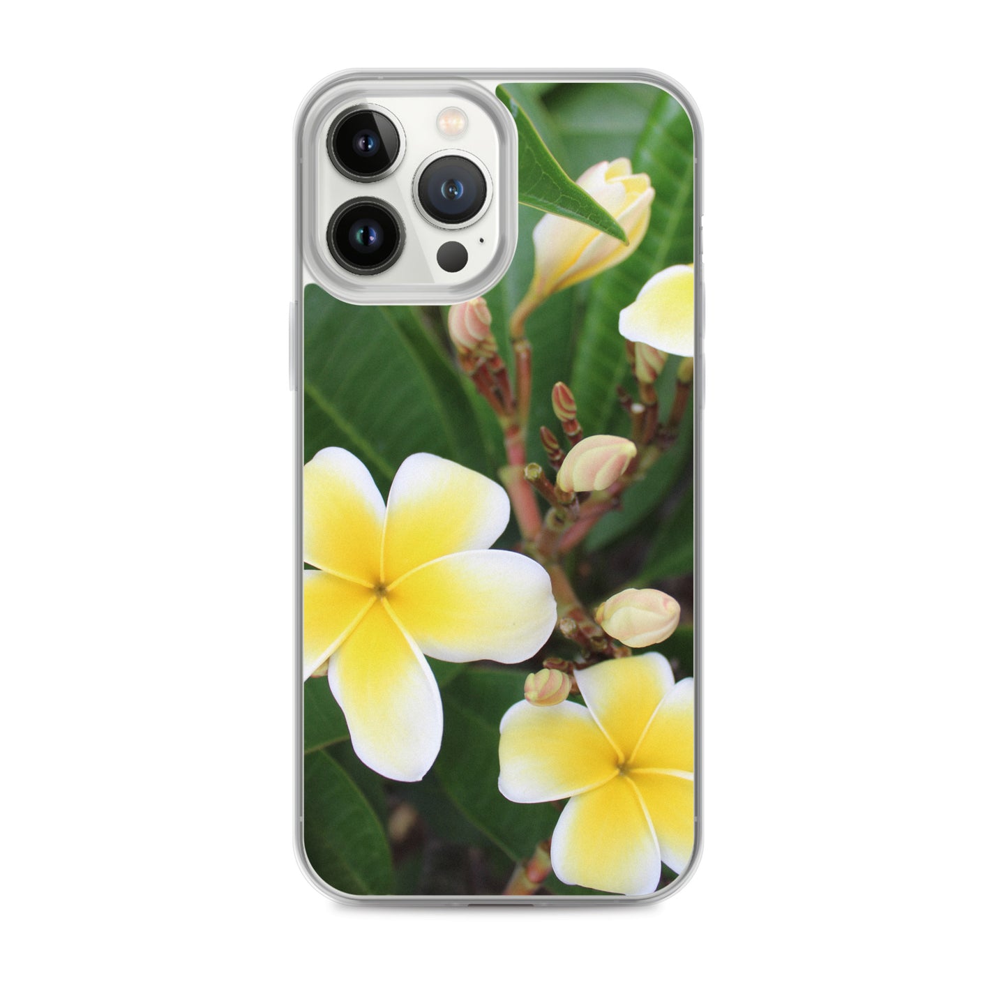 Plumeria Clear Case for iPhone®