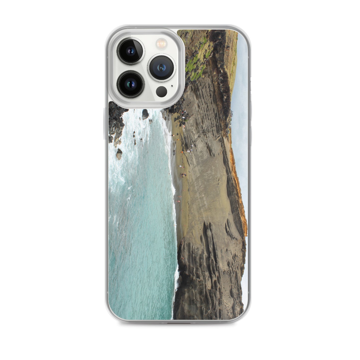 Green Sand Beach Clear Case for iPhone®