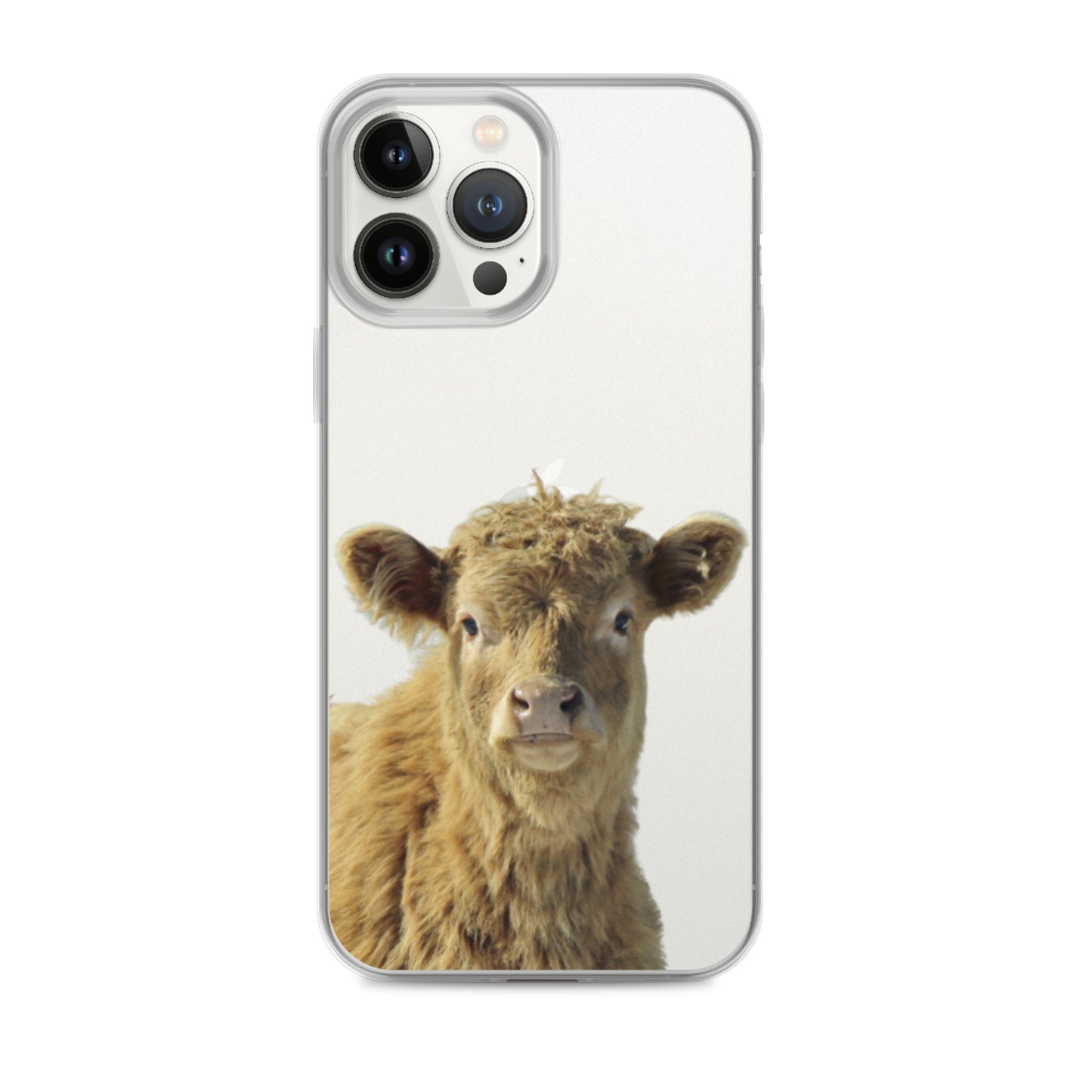 Scottish Highland Cow Clear Case for iPhone®