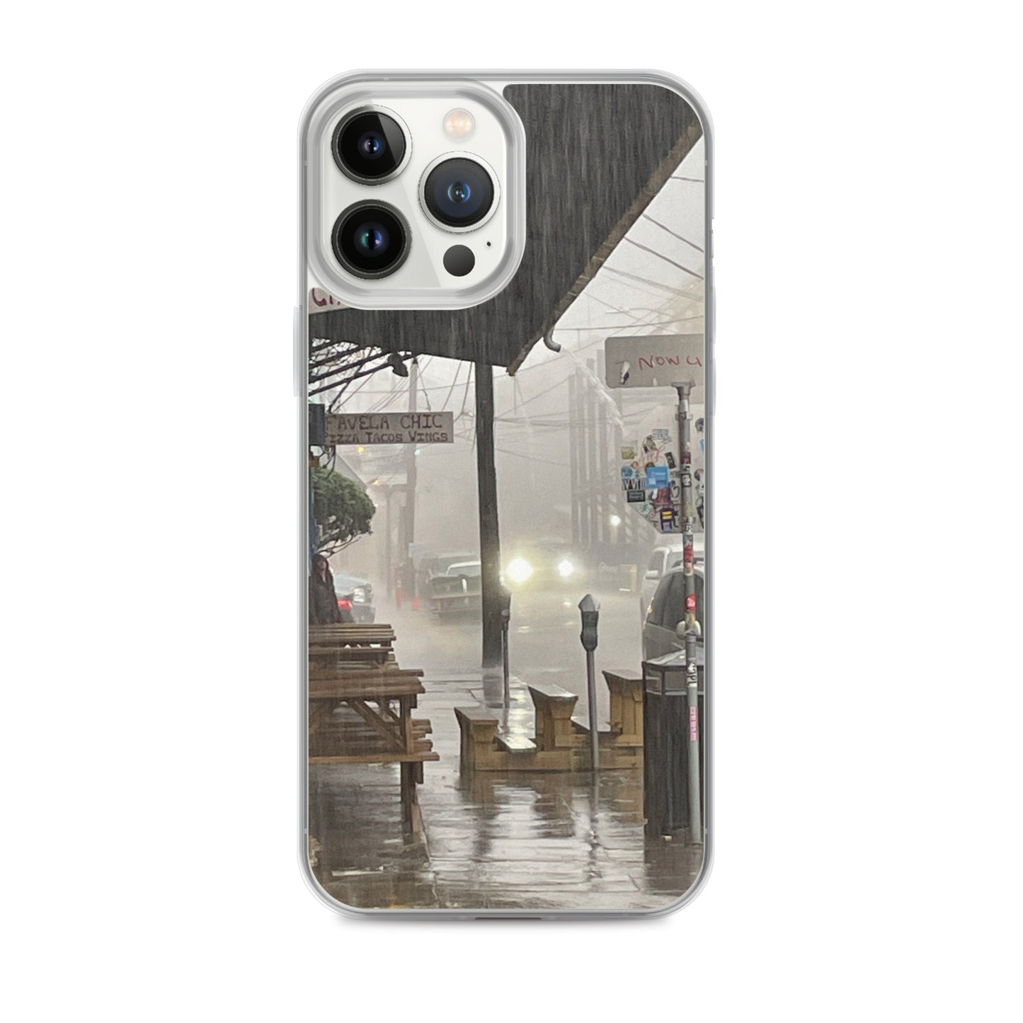 NOLA Rain Clear Case for iPhone®