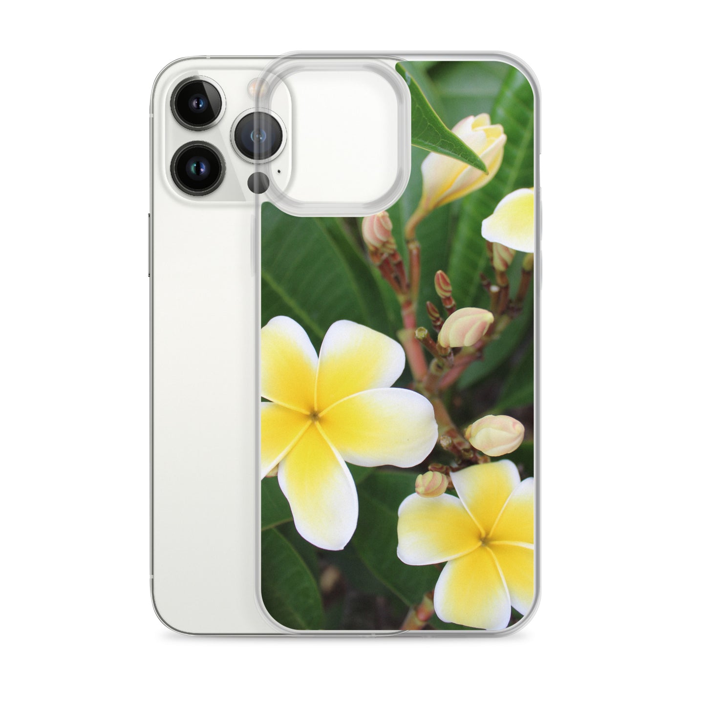 Plumeria Clear Case for iPhone®