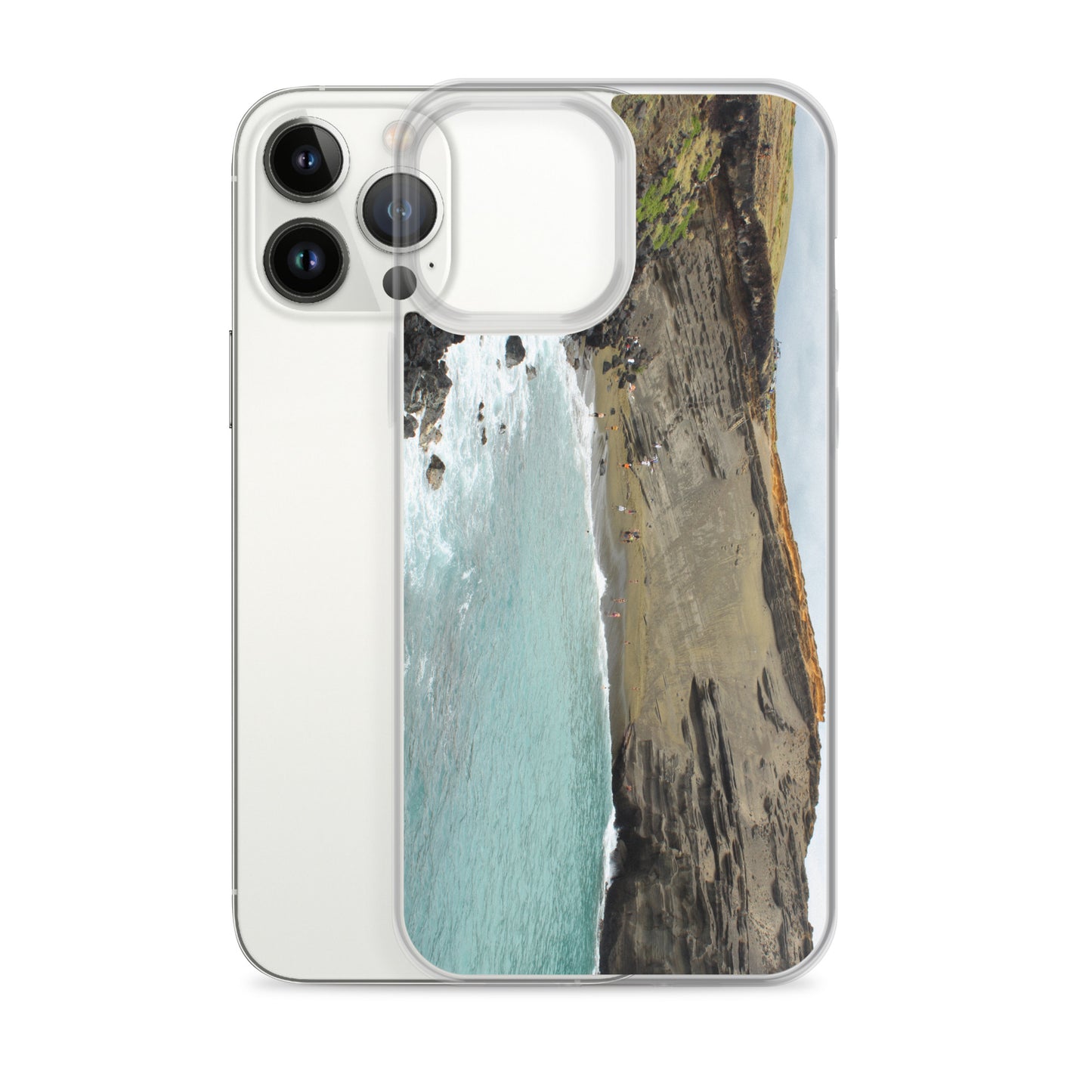 Green Sand Beach Clear Case for iPhone®