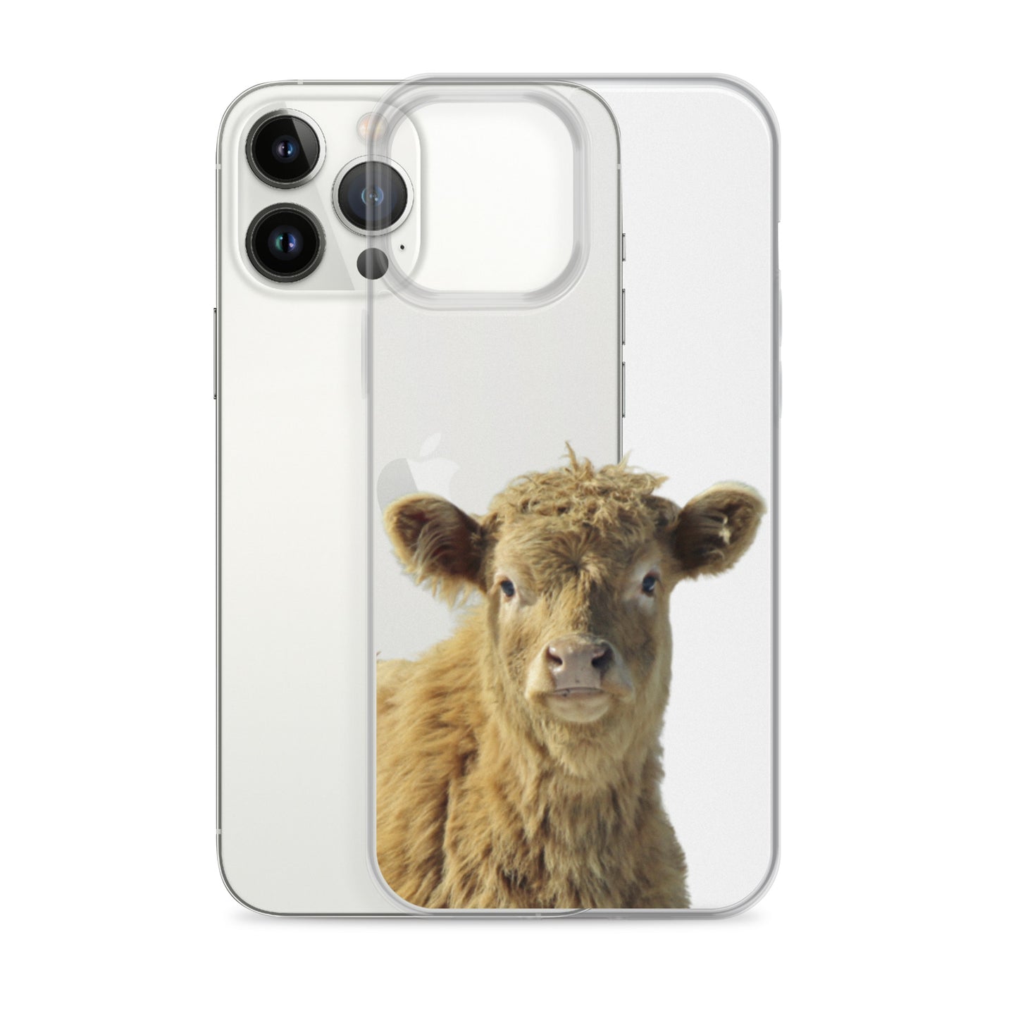 Scottish Highland Cow Clear Case for iPhone®