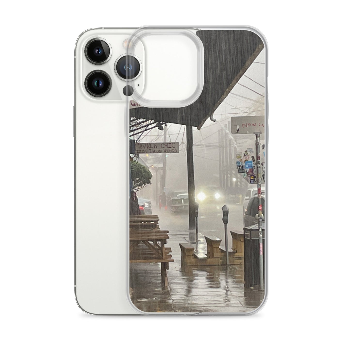 NOLA Rain Clear Case for iPhone®