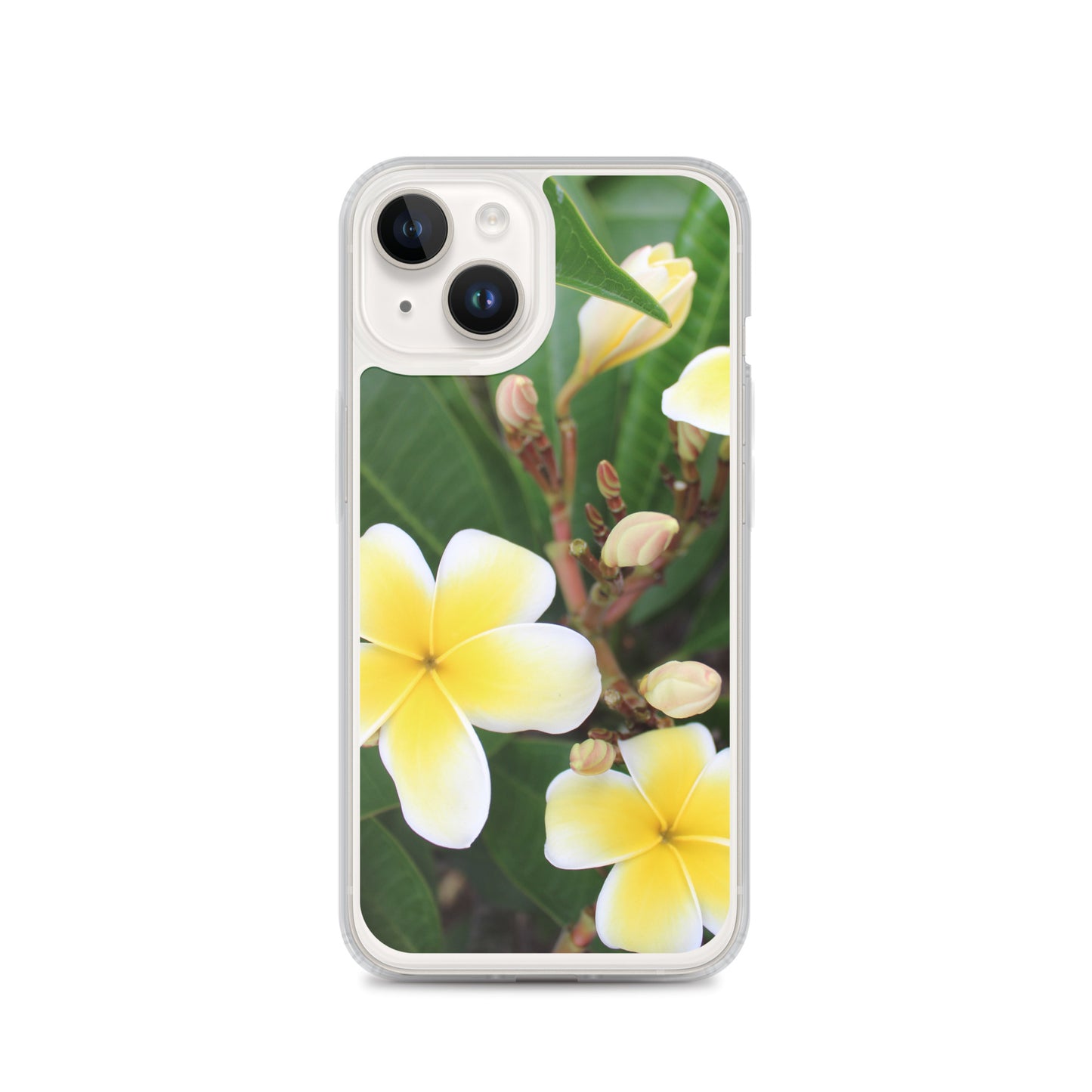 Plumeria Clear Case for iPhone®