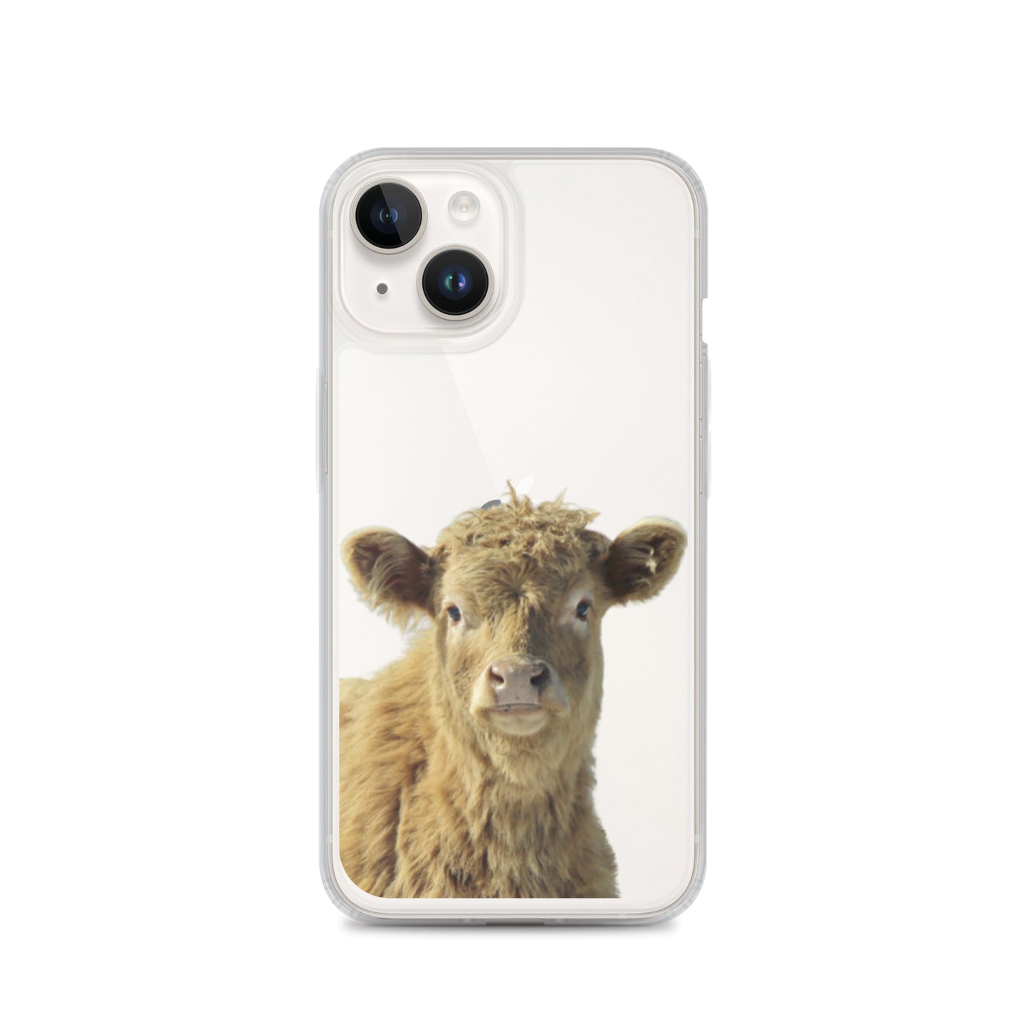 Scottish Highland Cow Clear Case for iPhone®