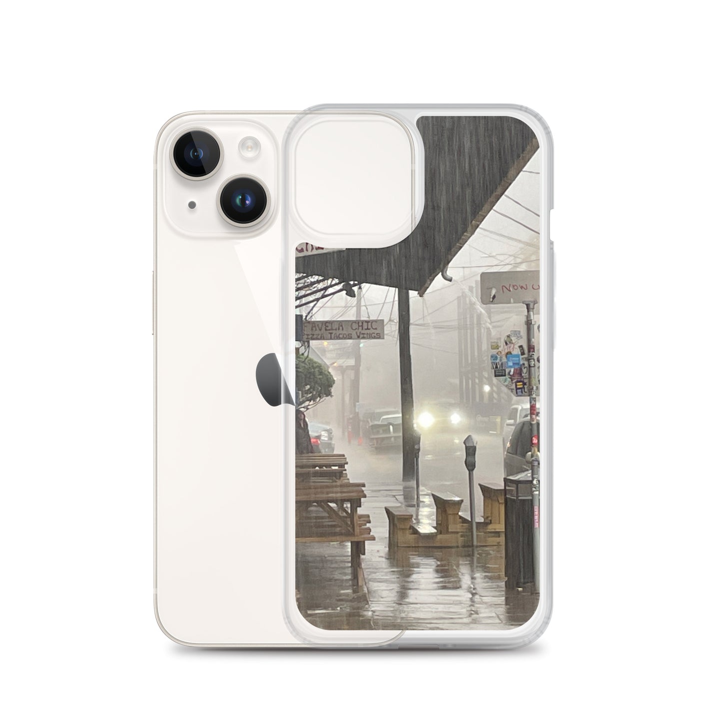 NOLA Rain Clear Case for iPhone®