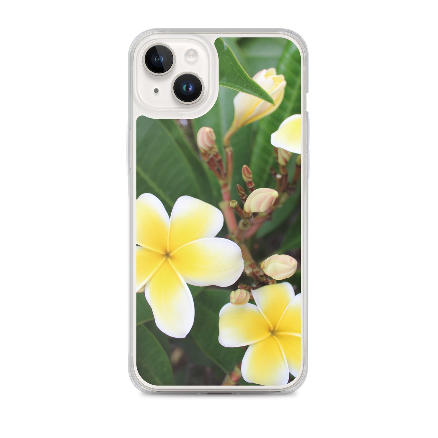 Plumeria Clear Case for iPhone®