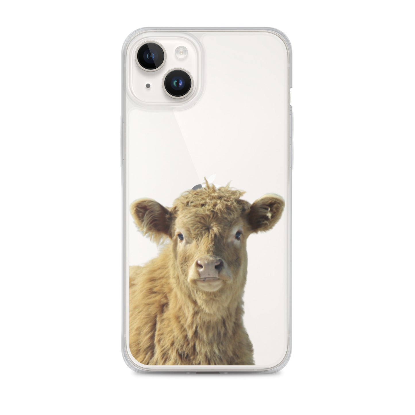 Scottish Highland Cow Clear Case for iPhone®