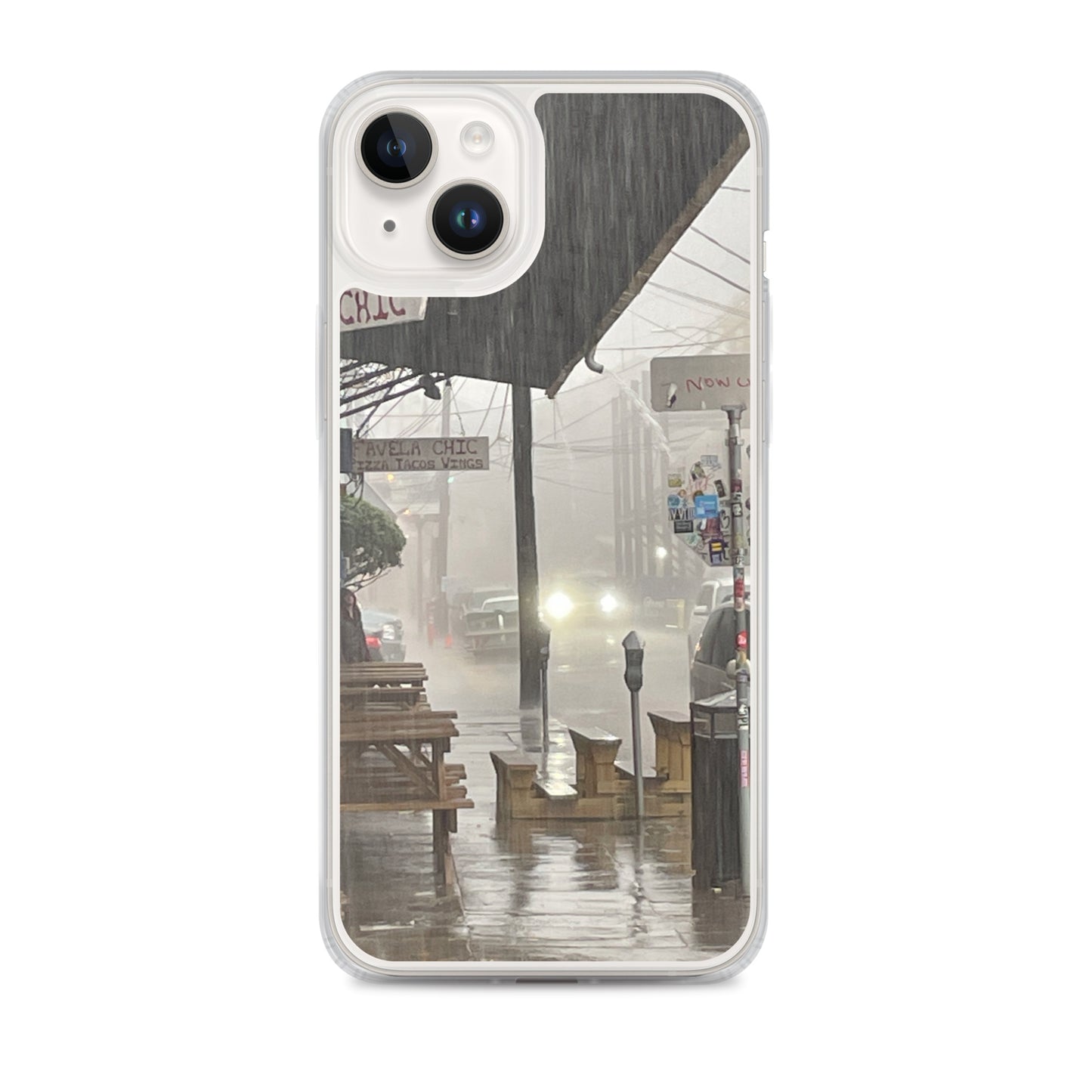 NOLA Rain Clear Case for iPhone®