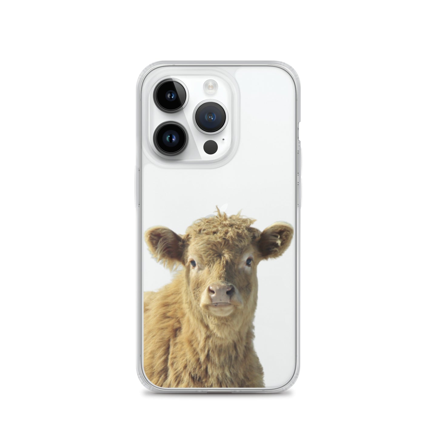 Scottish Highland Cow Clear Case for iPhone®