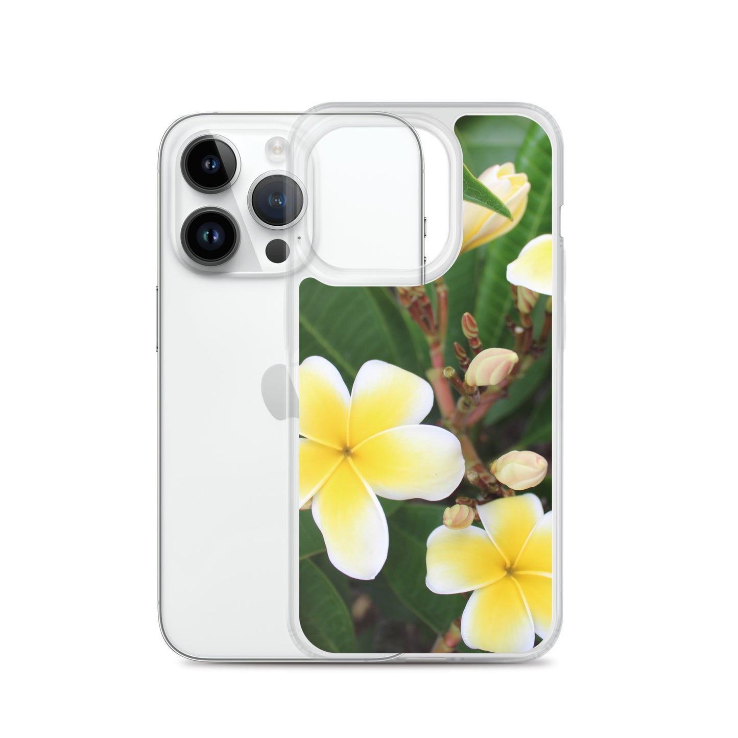 Plumeria Clear Case for iPhone®