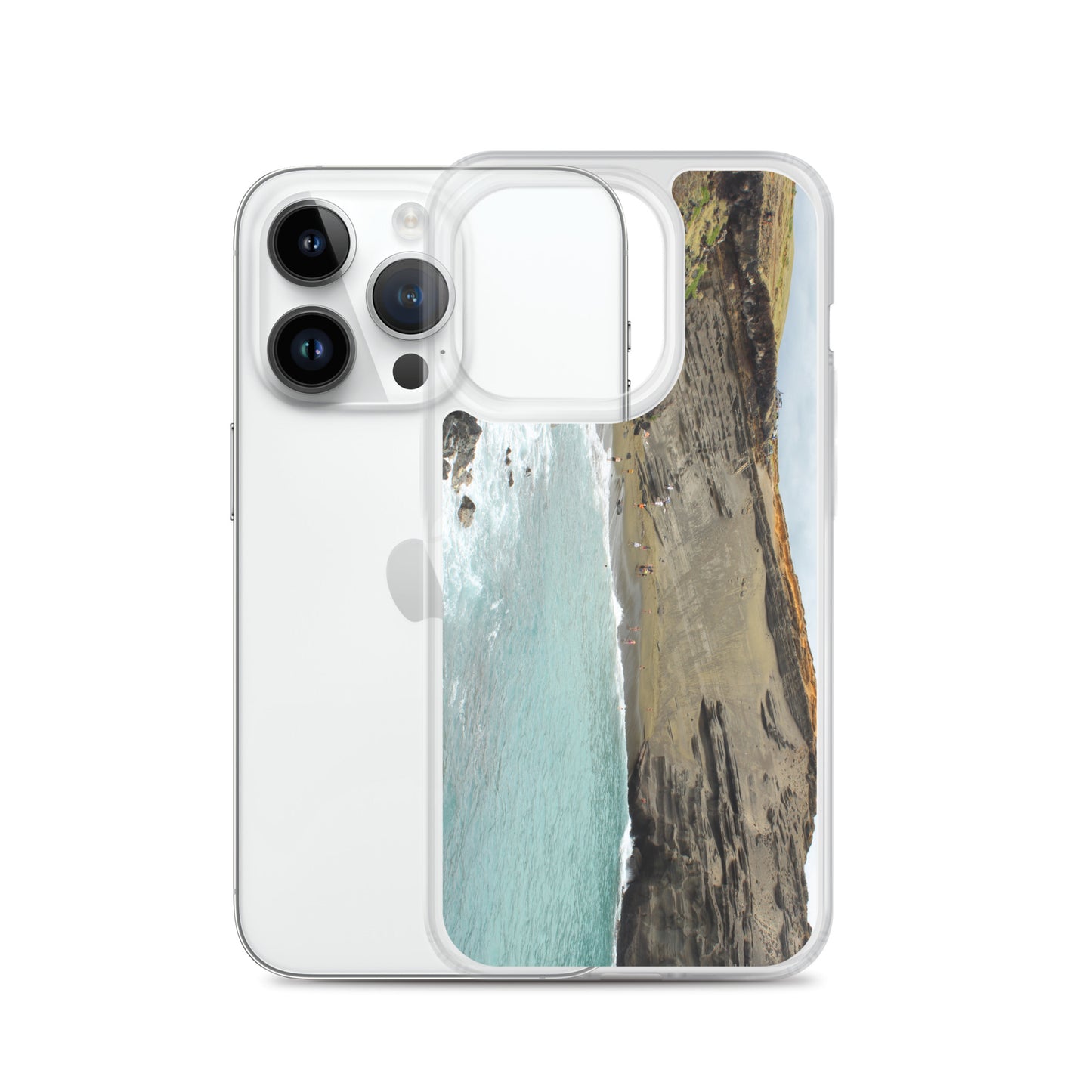 Green Sand Beach Clear Case for iPhone®