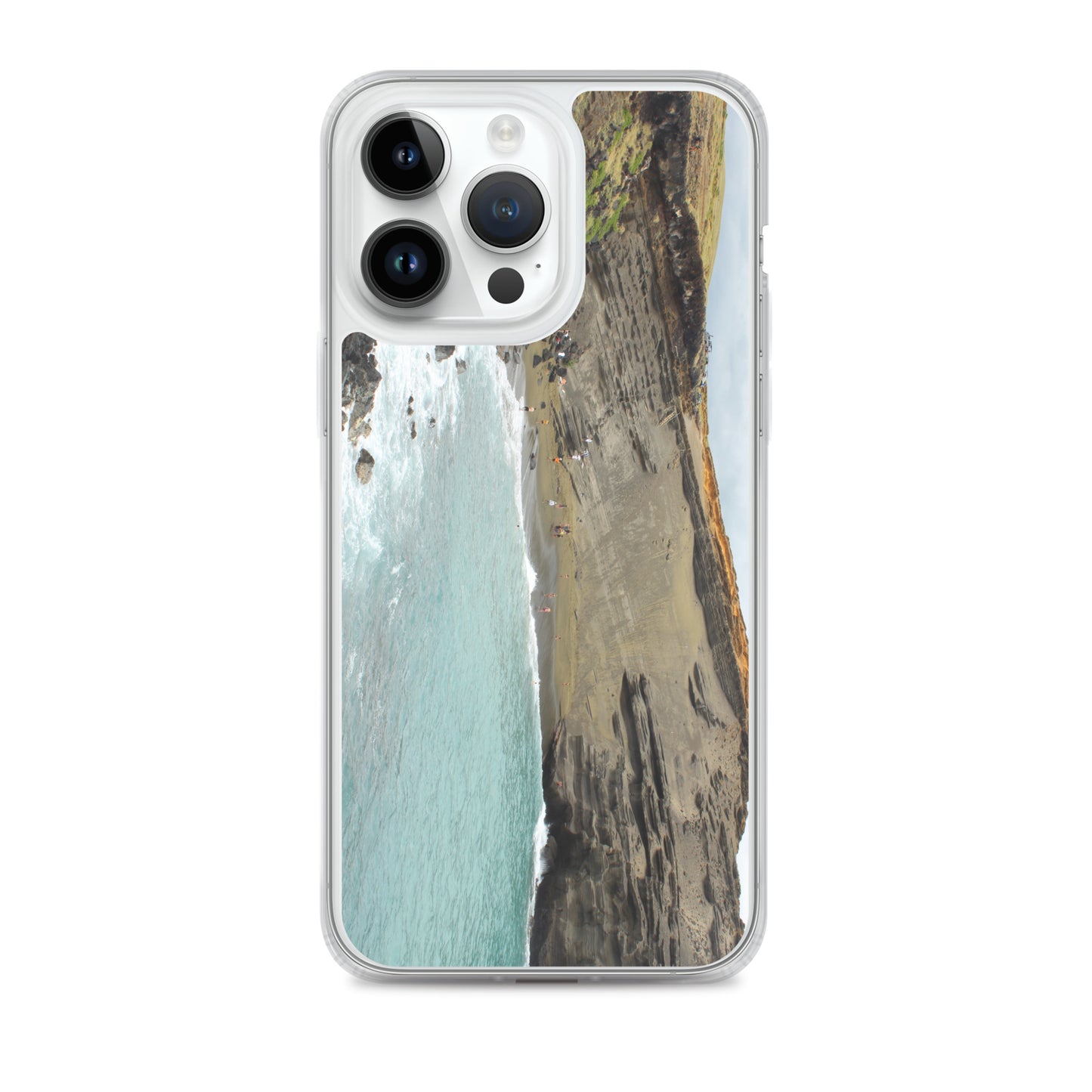 Green Sand Beach Clear Case for iPhone®