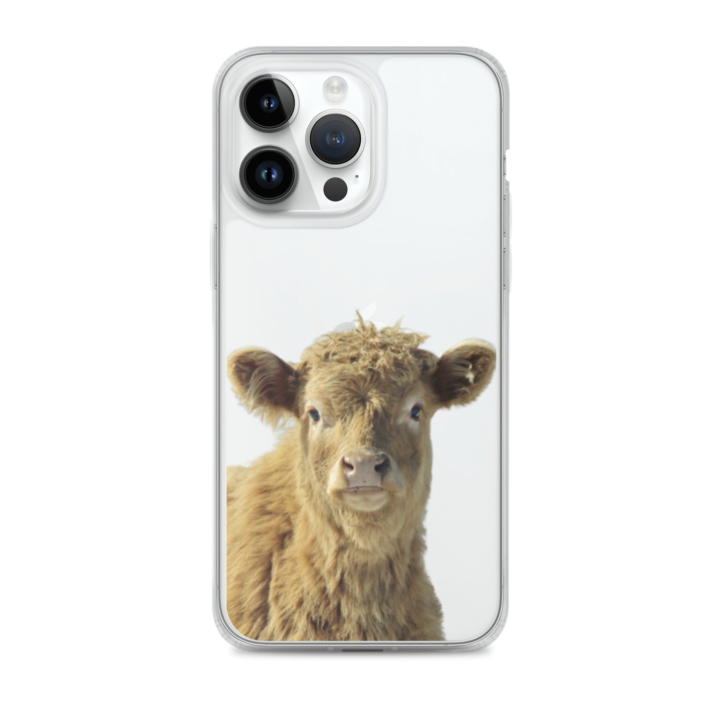 Scottish Highland Cow Clear Case for iPhone®